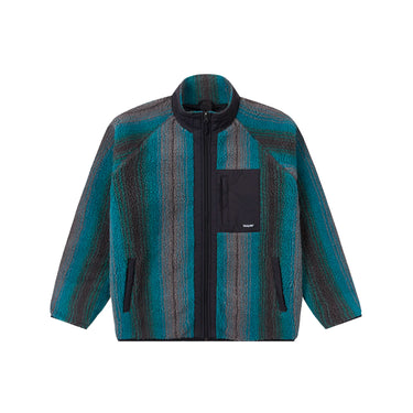 Only NY Mens Radiant Stripe Fleece Jacket