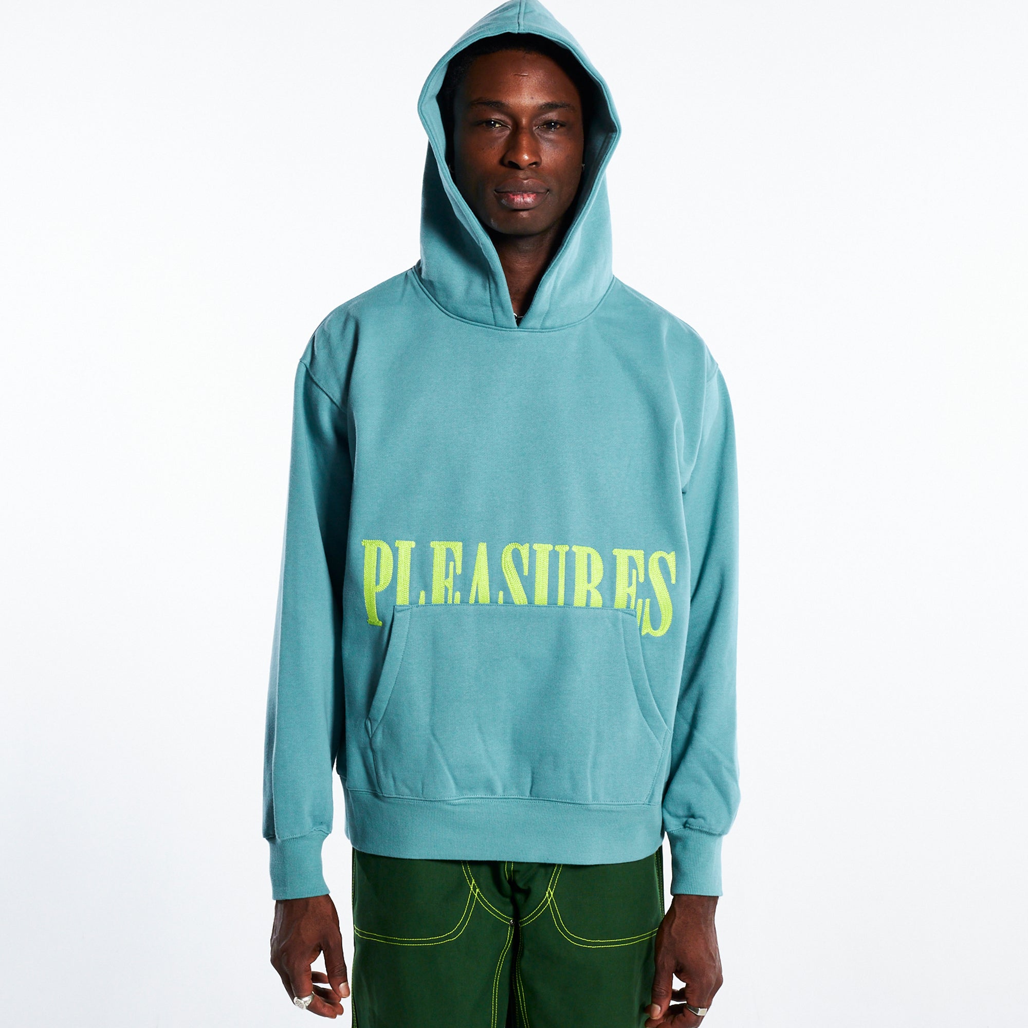 Pleasures Mens Latex Hoodie