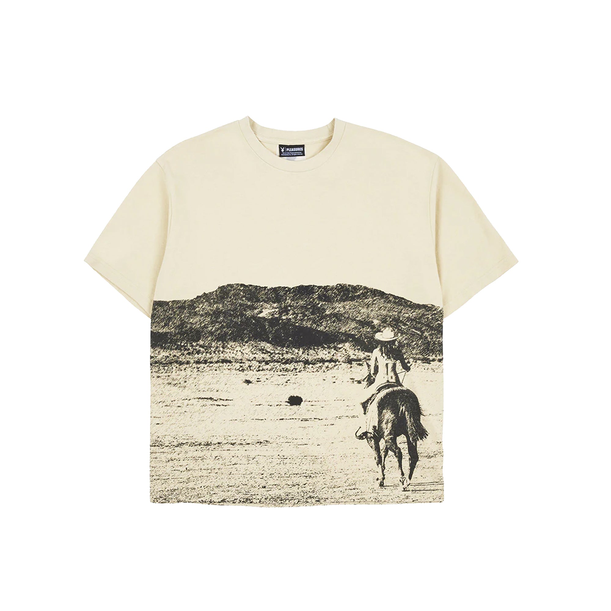 Pleasures Mens West Heavyweight SS Tee