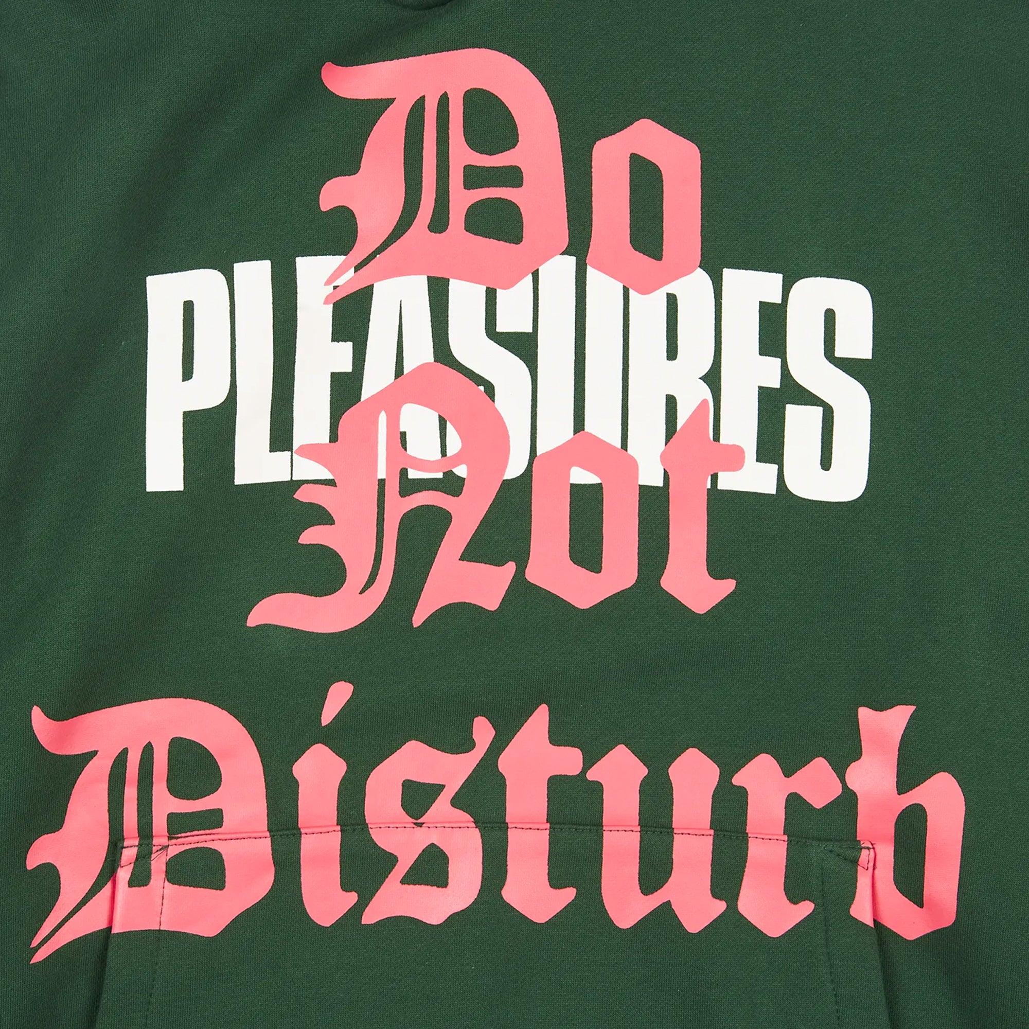 Pleasures Mens Do Not Disturb Hoodie