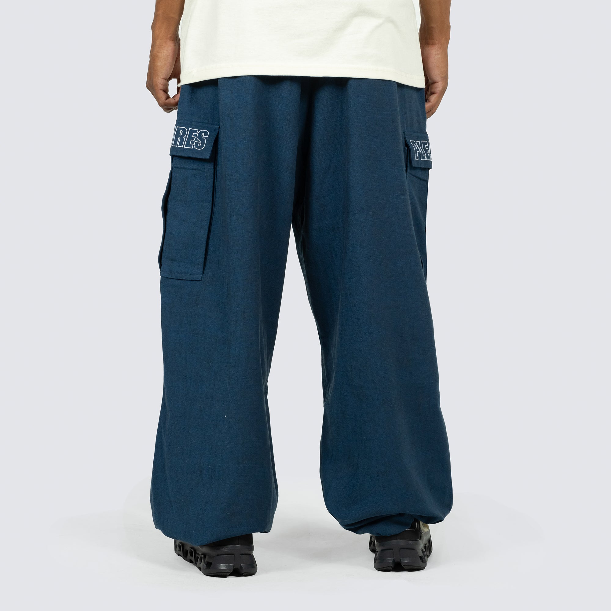 Pleasures Mens Visitor Wide Fit Cargo Pants