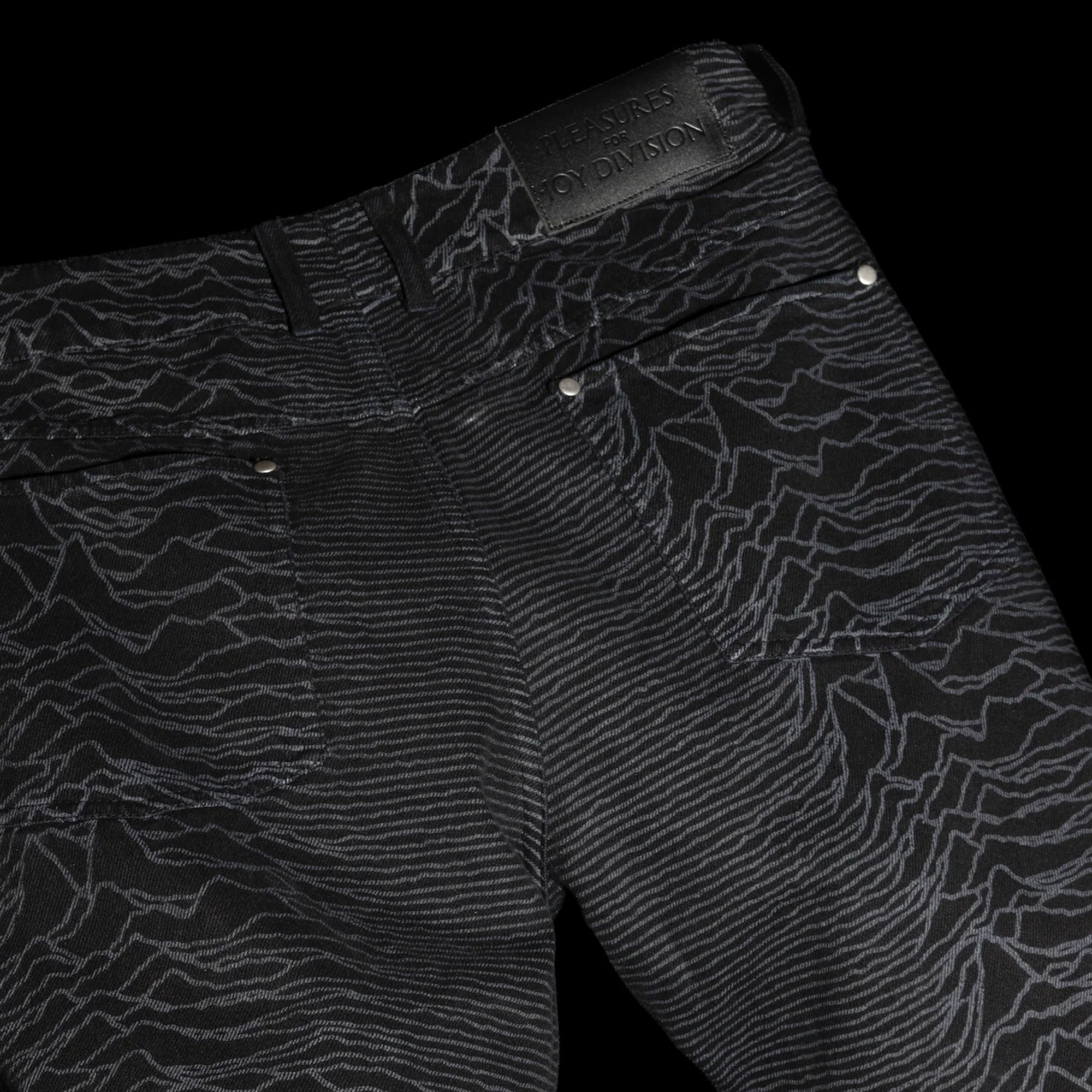 Pleasures x Joy Division Mens New Dawn Fades Denim Pants