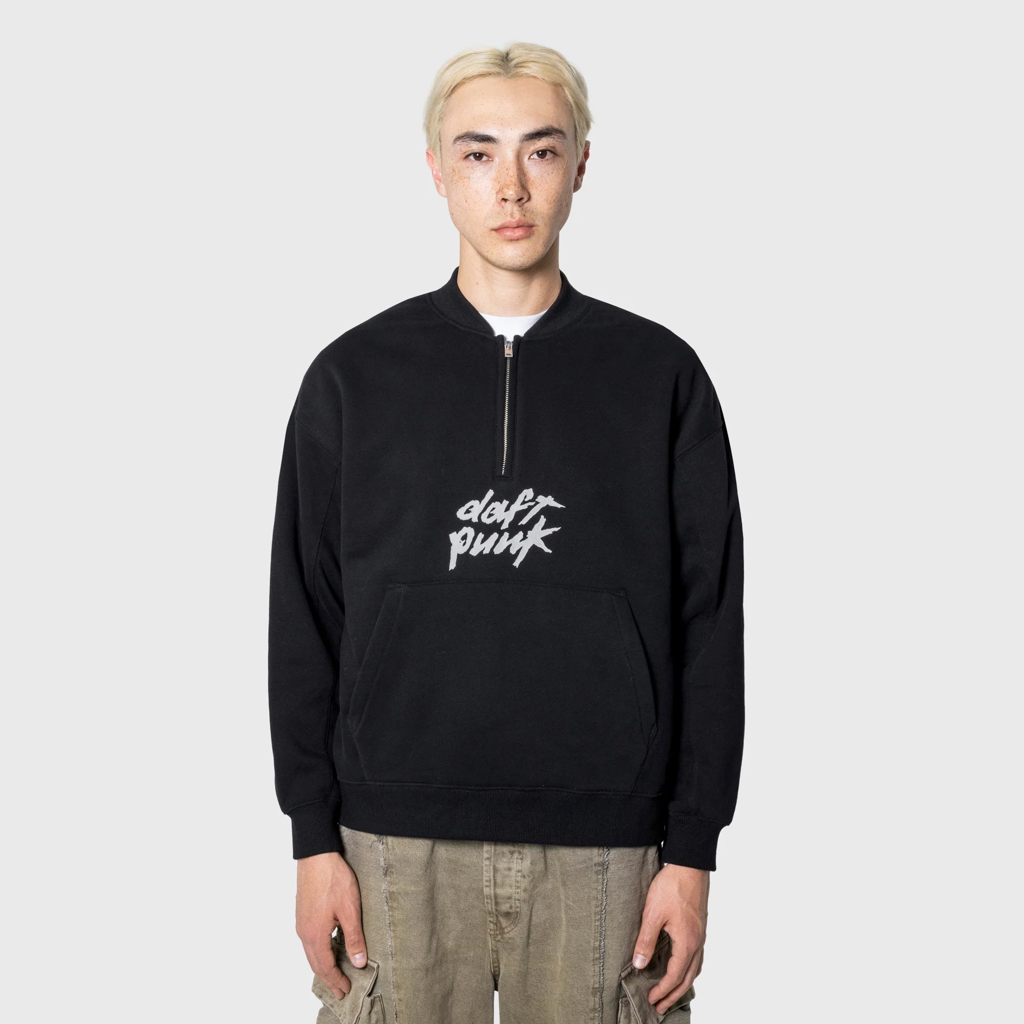 Pleasures x Daft Punk Mens Primetime Quarter Zip Up