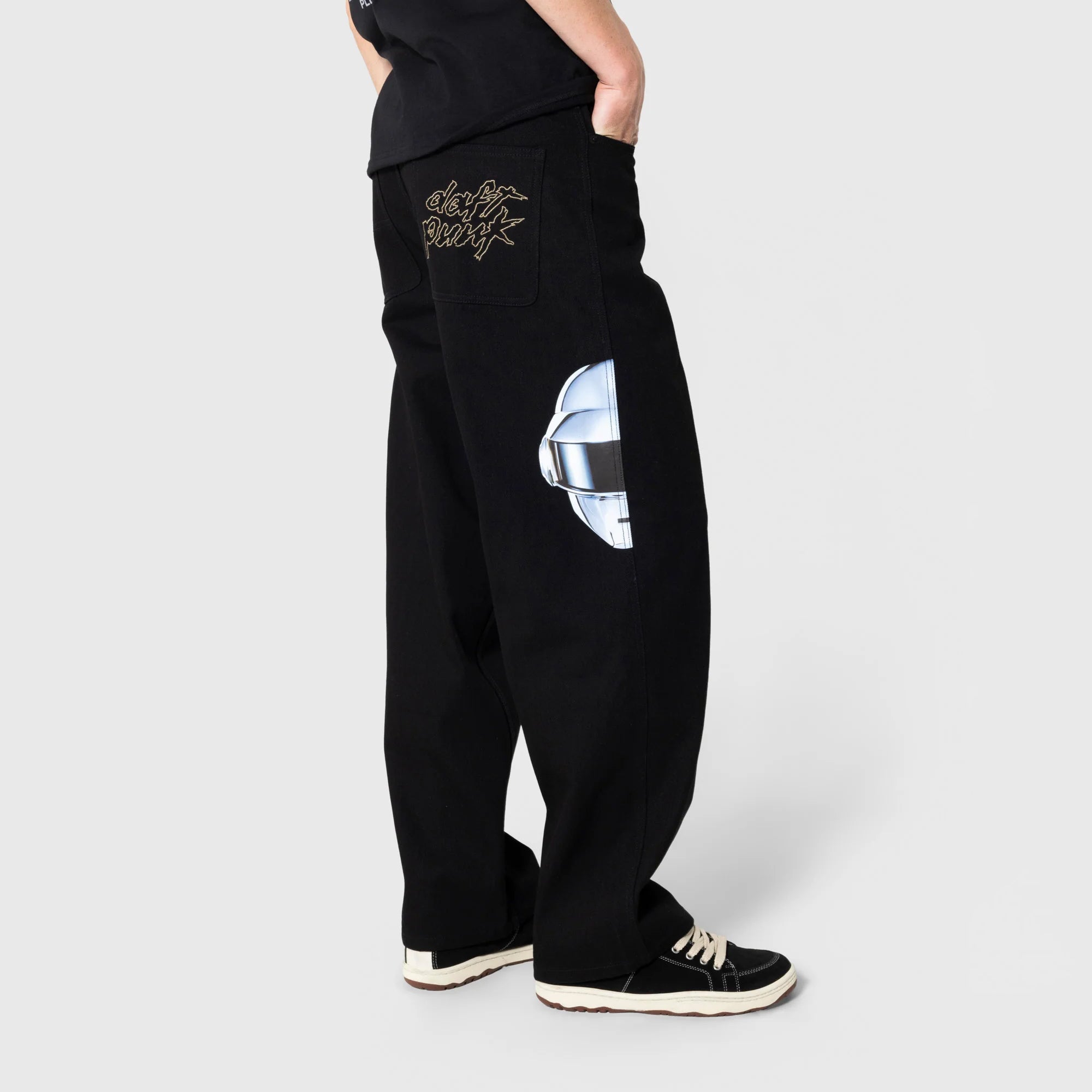 Pleasures x Daft Punk Mens Ram Baggy Jeans