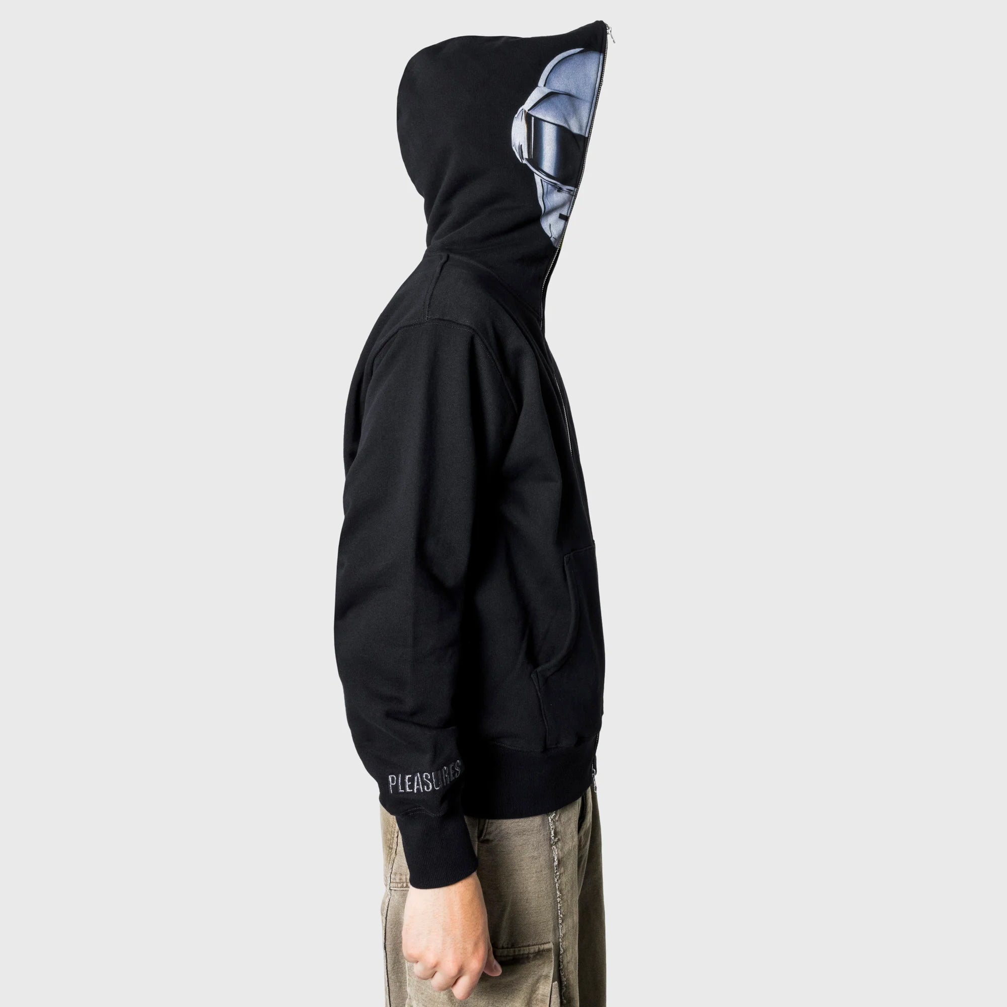 Pleasures x Daft Punk Mens Ram Zip Hoodie