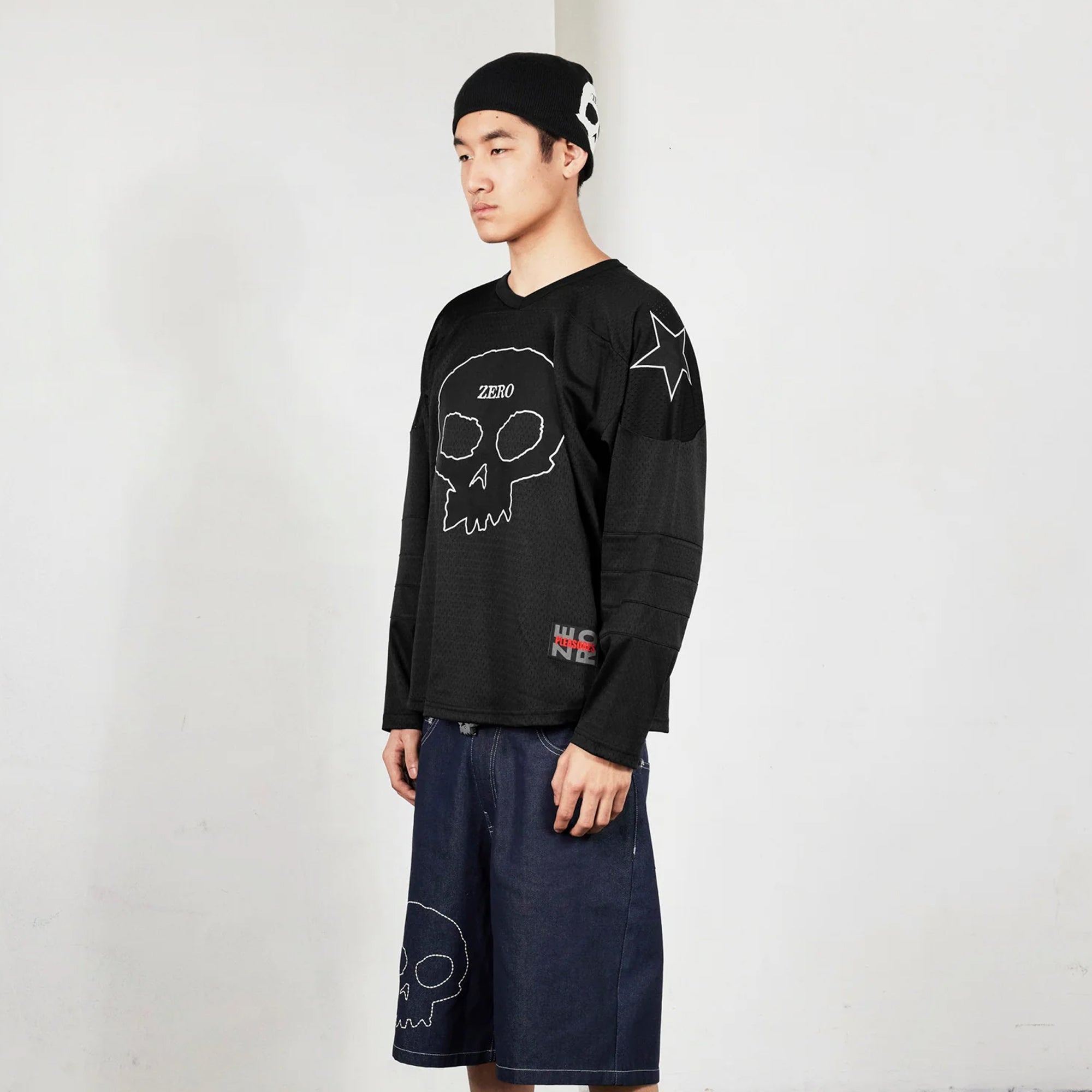 Pleasures Mens Jamie Hockey Jersey