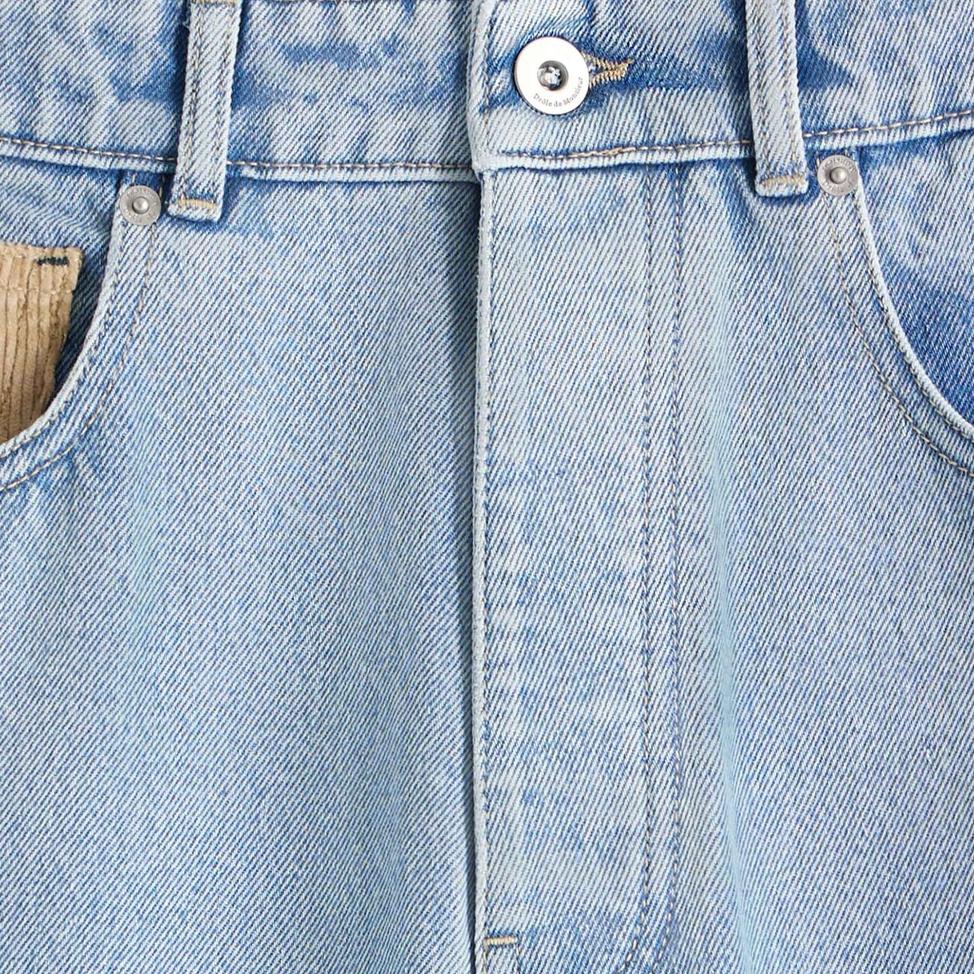 Drole De Monsieur Mens Denim Pants