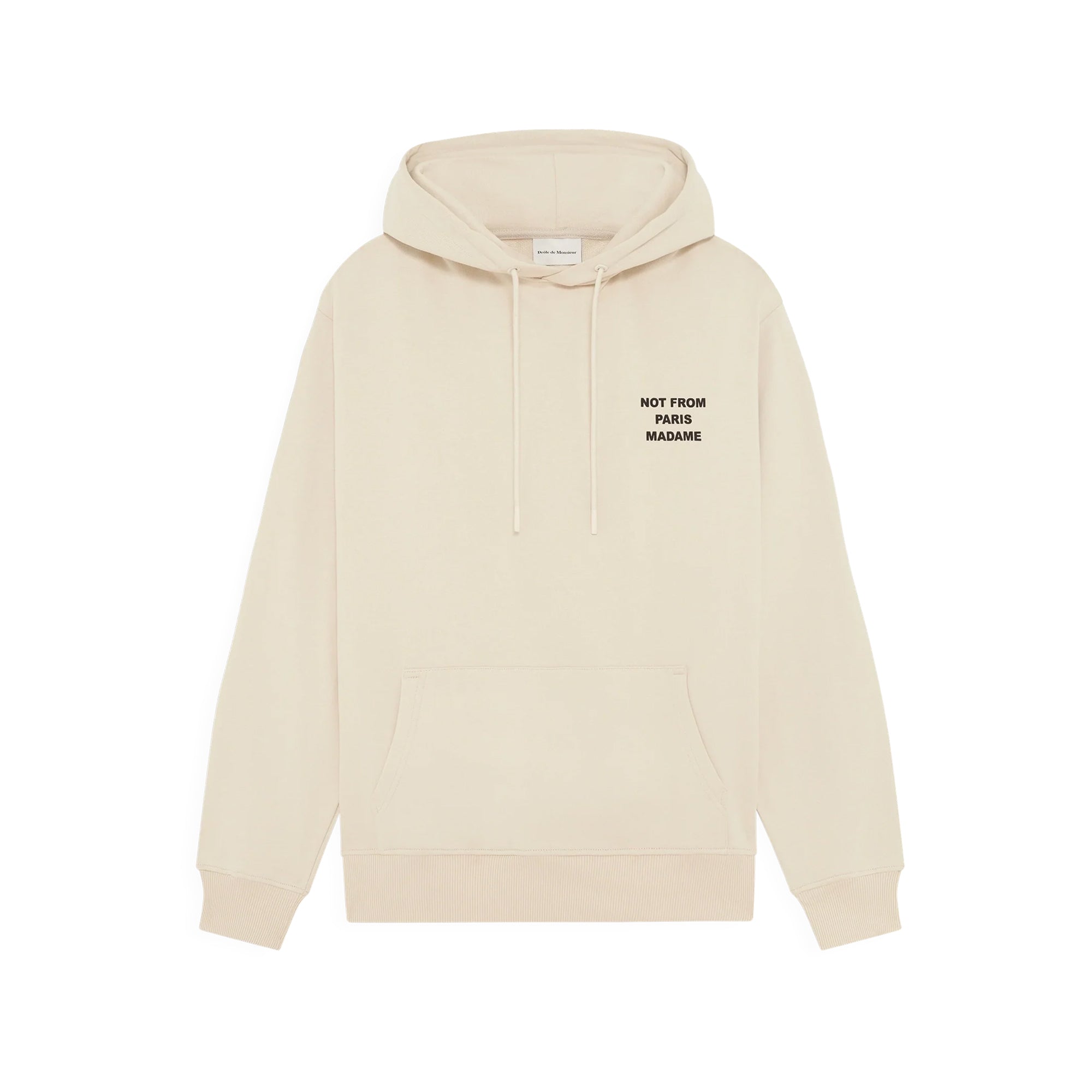 Drôle de Monsieur Mens Bold Slogan Hoodie