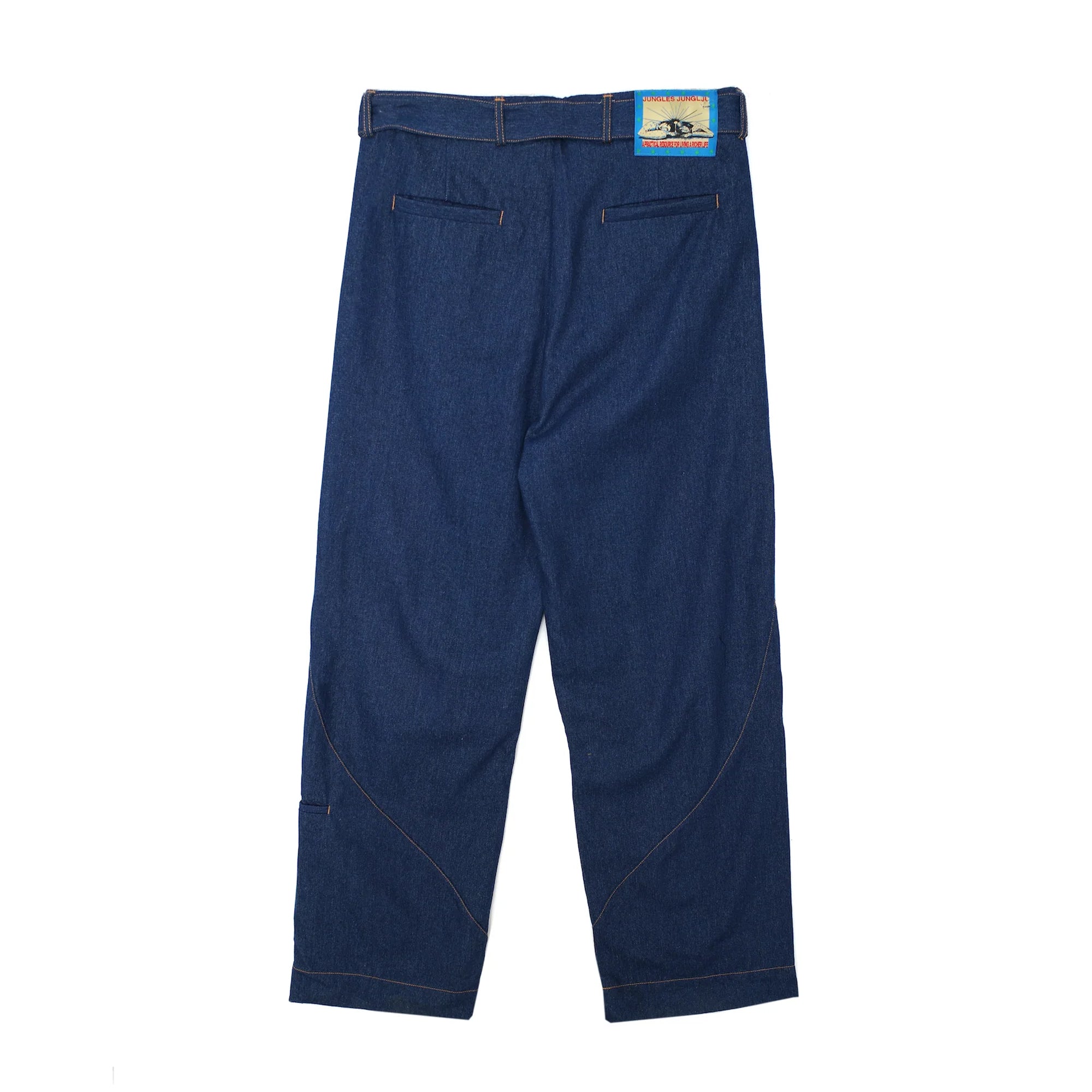 Jungles Mens Denim Slant Pants