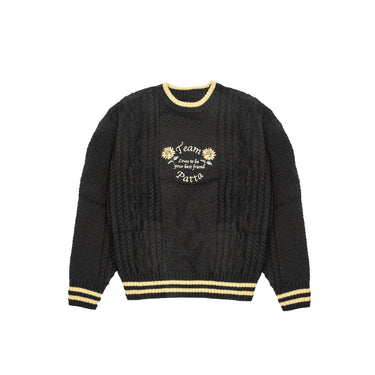 Patta Mens Loves You Cable Knitted Sweater