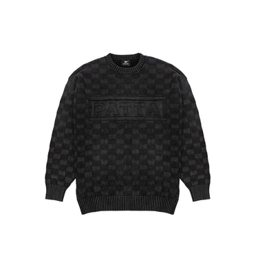 Patta Mens Pearl Ribbed Knitted Sweater