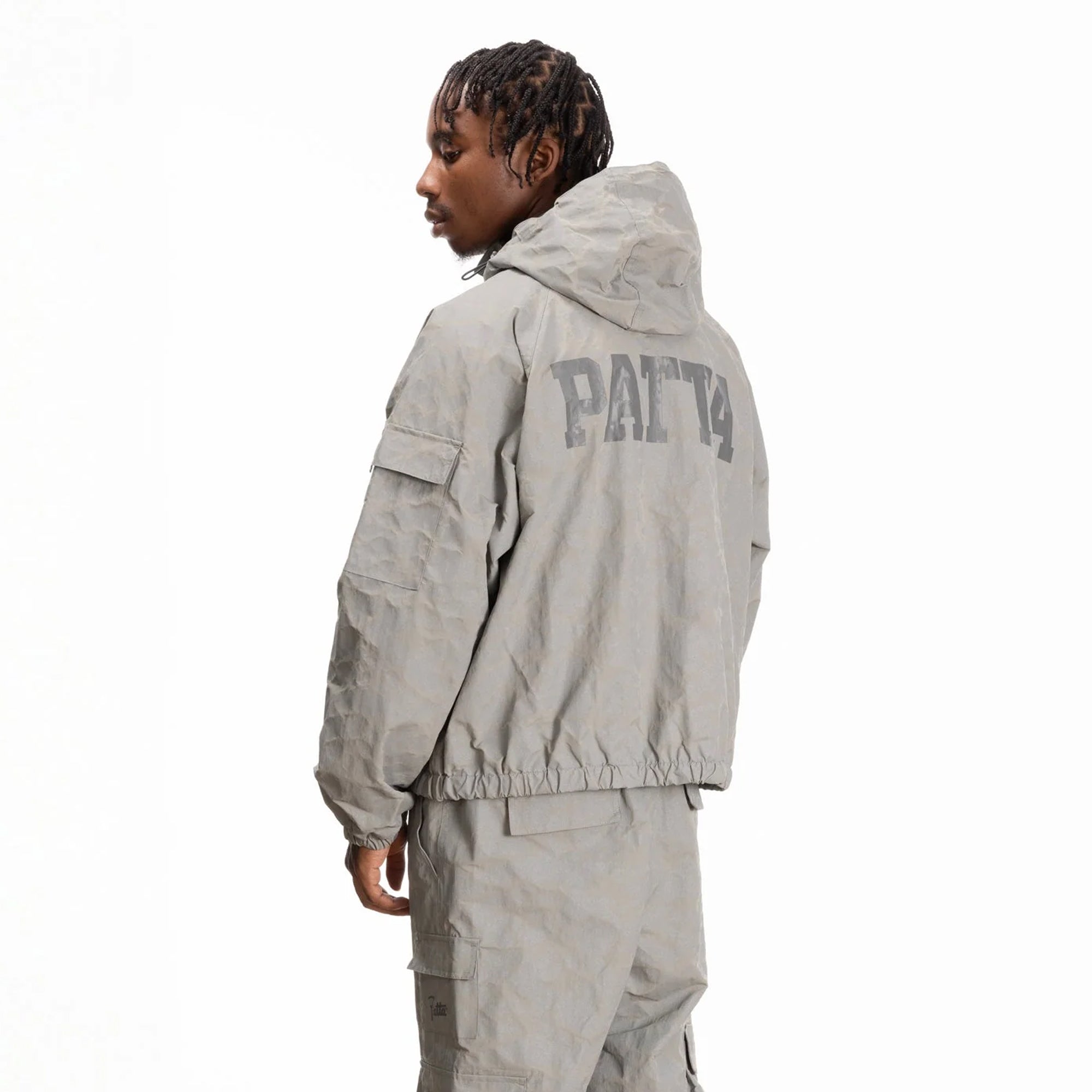 Patta Mens Digi Camo Reflective Jacket