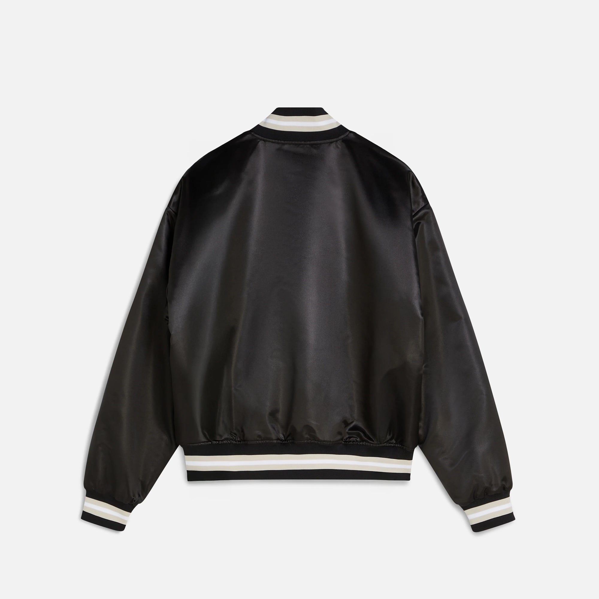 Patta Mens Script Logo Satin Varsity Jacket