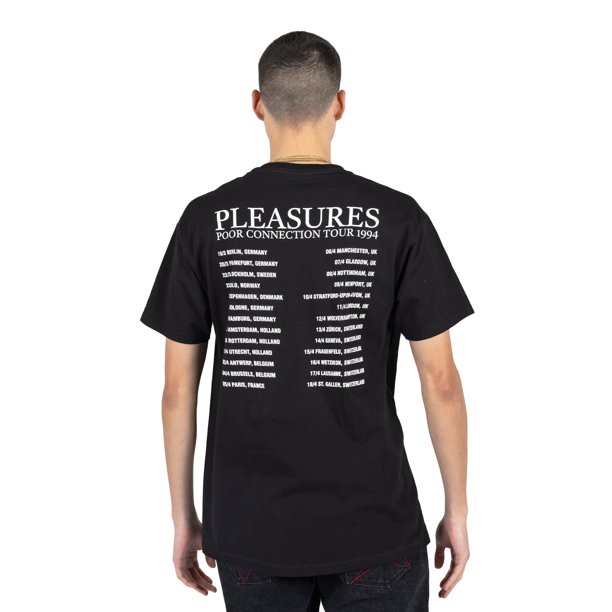 Pleasures Mens Poor Connection SS Tee