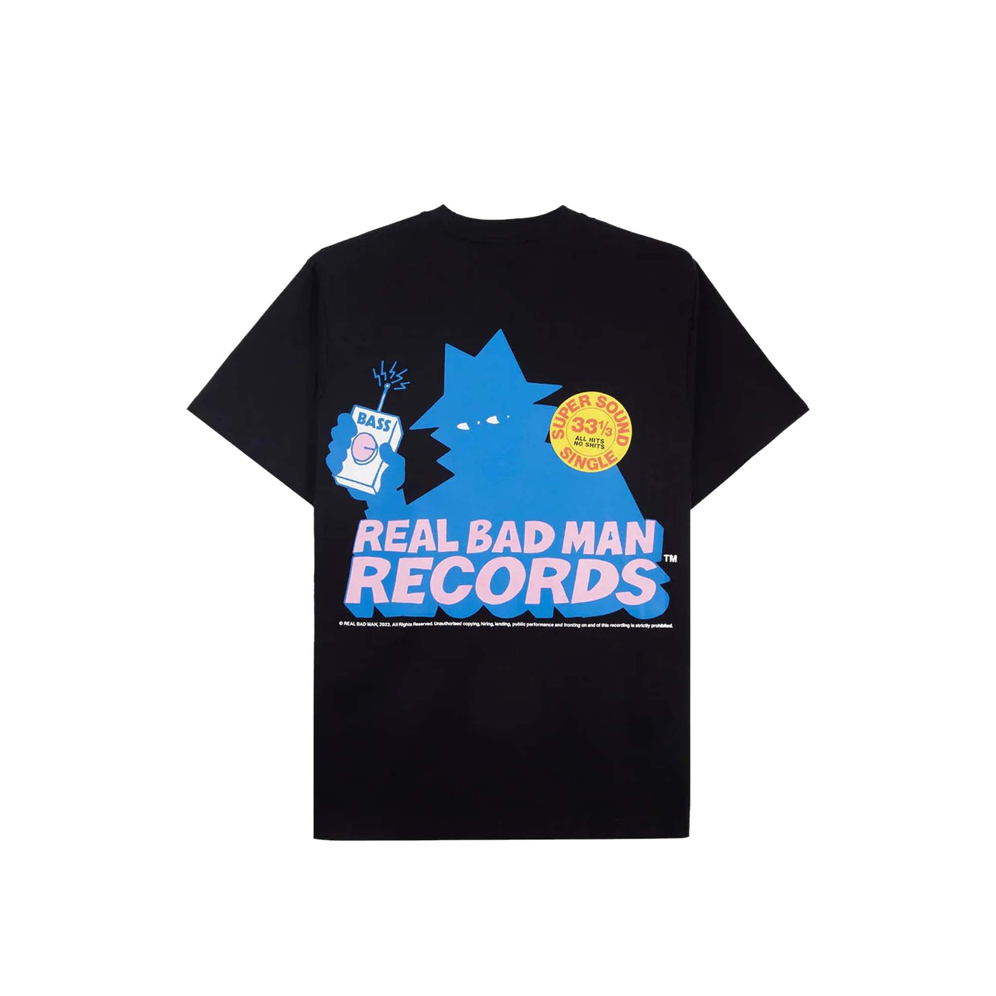 Real Bad Man Mens Records SS Tee