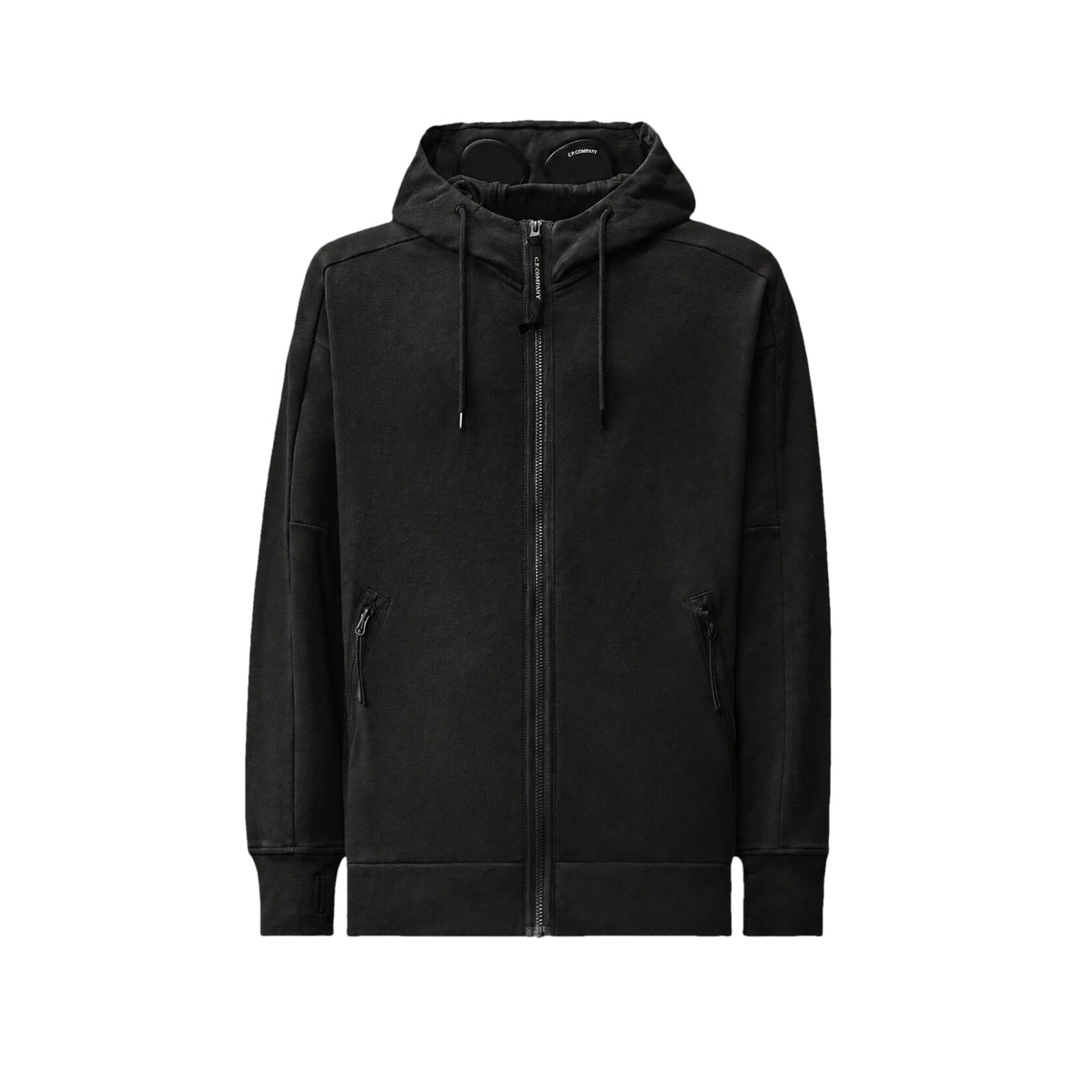 C.P. Company Mens Diagonal Raised Fleece Goggle Zip Sweatshirt card image