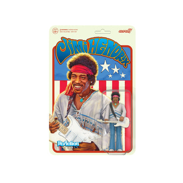 Super7 Jimi Hendrix Reaction Figures - Jimi Hendrix (Festival)