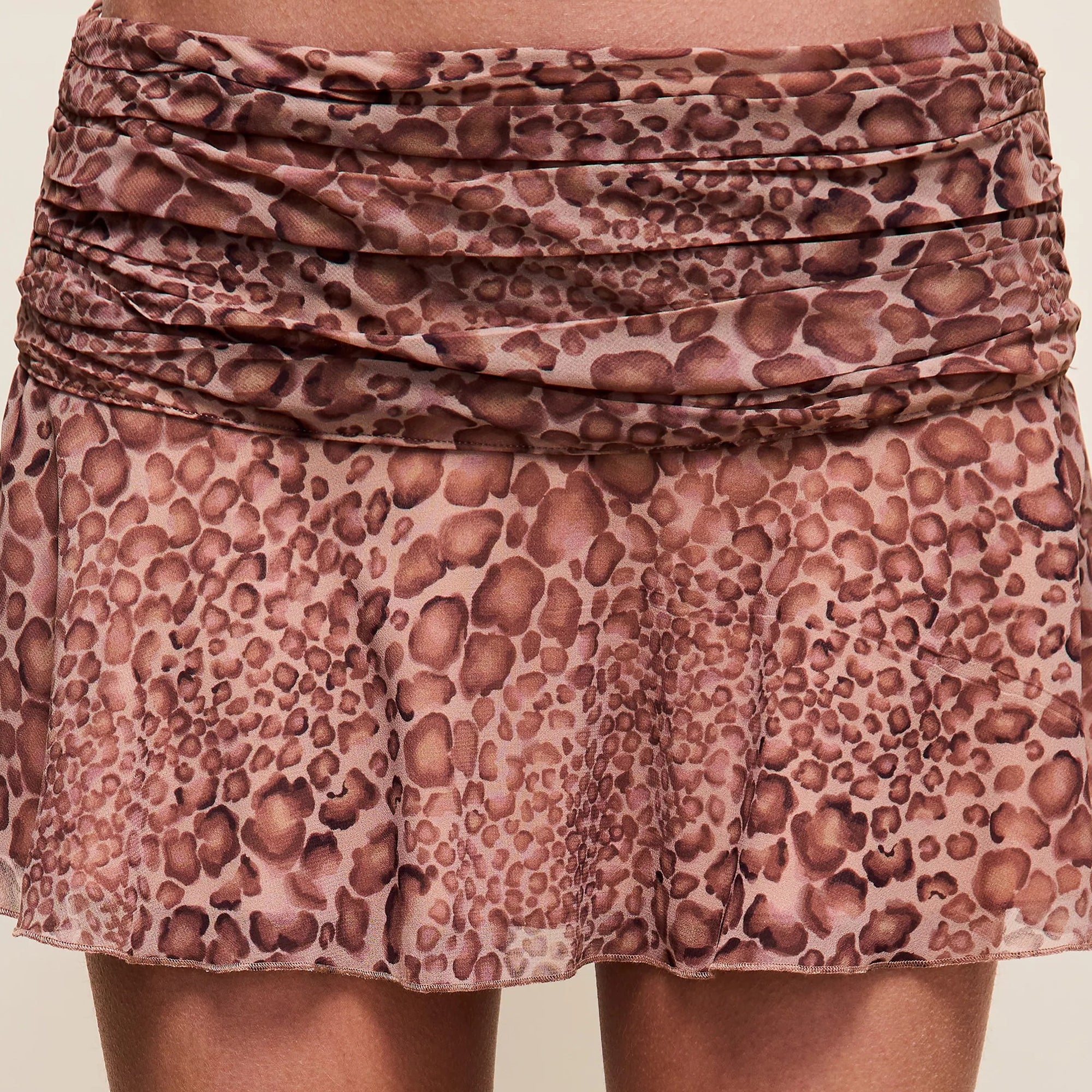 Guizio Womens Eda Mini Skirt