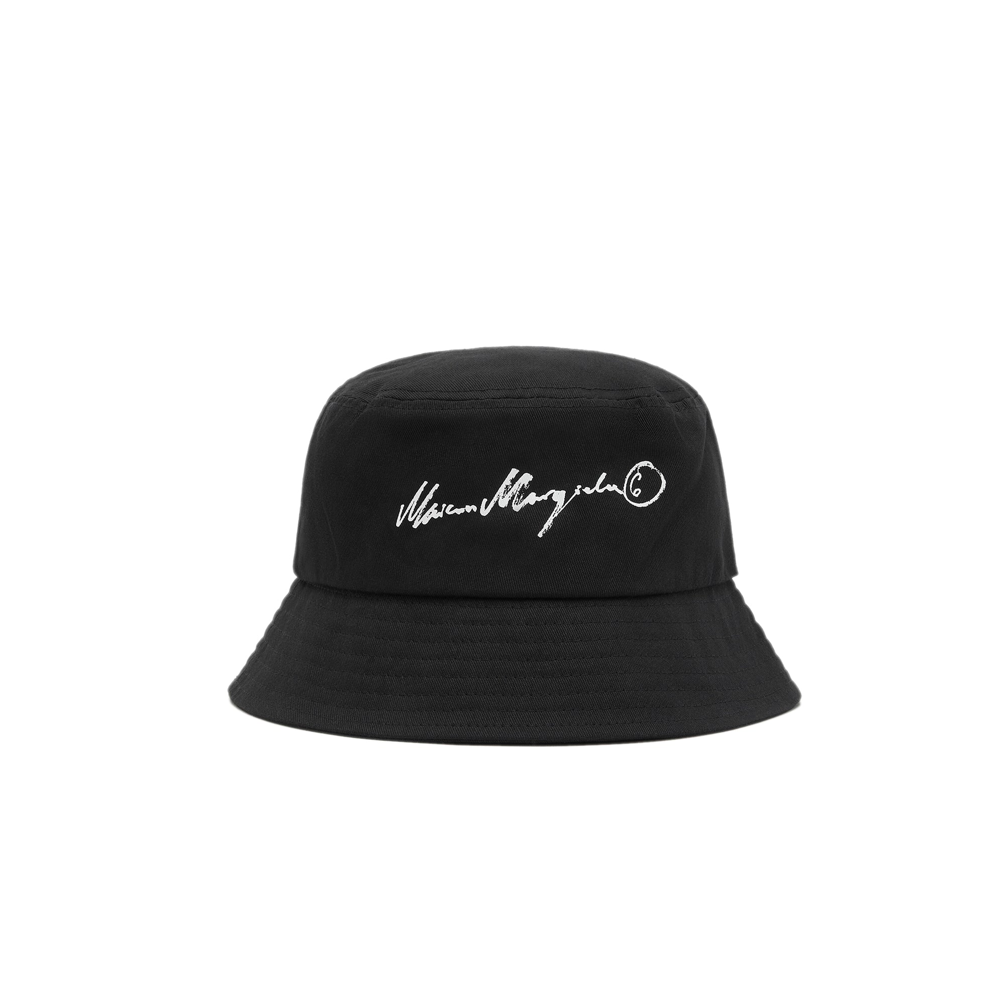 black hat on a white background