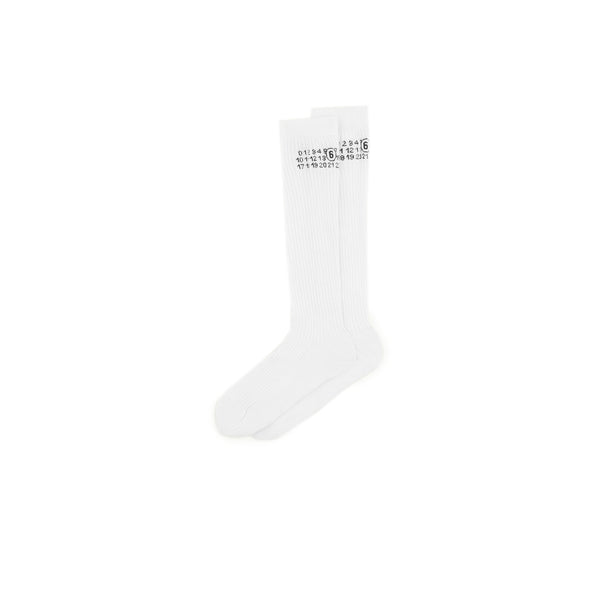 MM6 Maison Margiela Knee-High Socks – Extra Butter