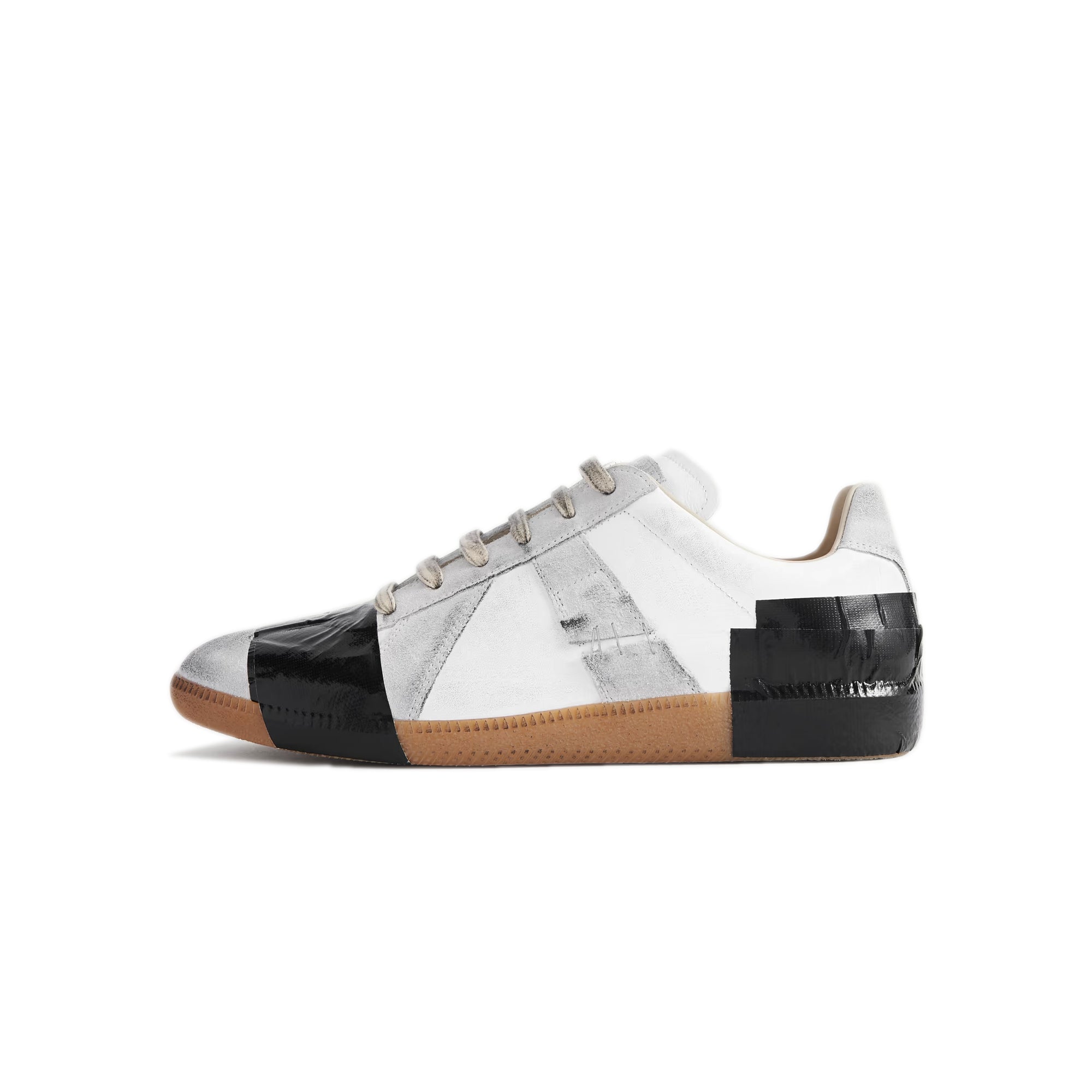 Maison Margiela サイズ37 MAISON MARGIELA Replica Leather/Suede Sneakers Size 37 | eBay