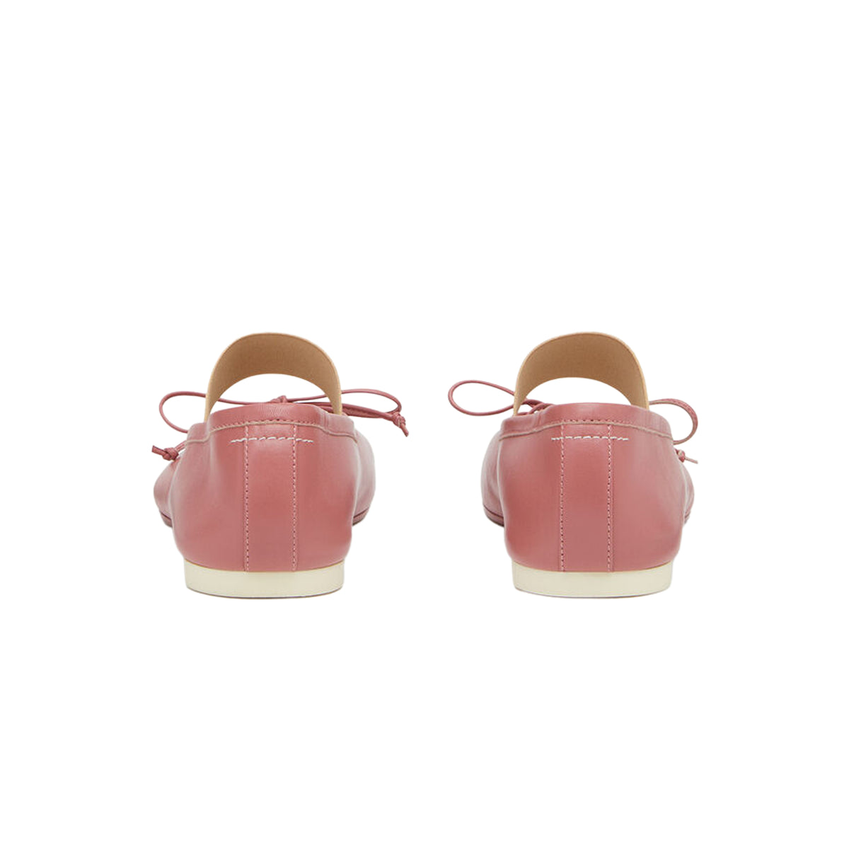 Withered Rose Ballet Flats on a white background
