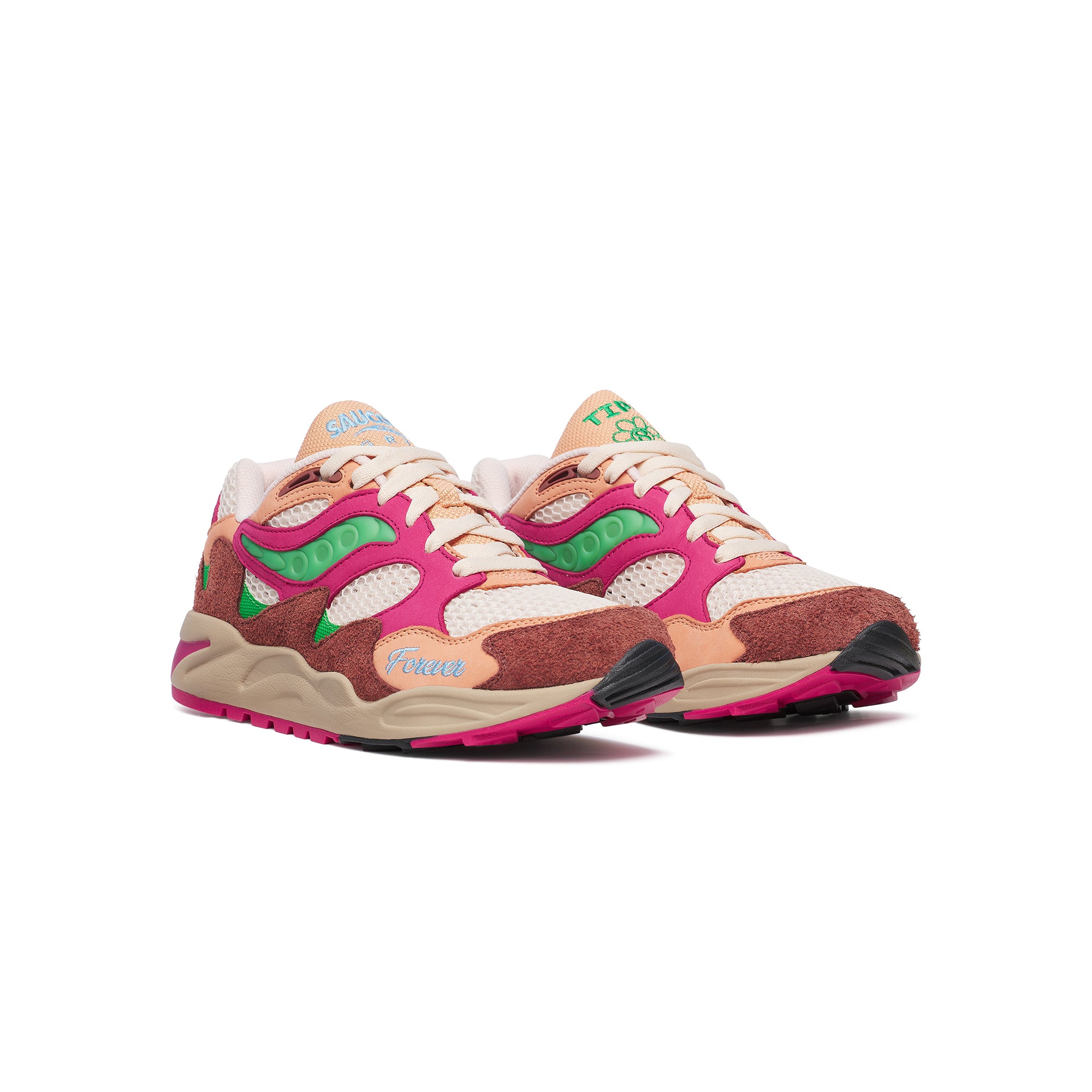 man様 SAUCONY × JAETIPS GRID SHADOW2 Saucony x Jae Tips Mens Grid Shadow 2 Shoes – Extra Butter