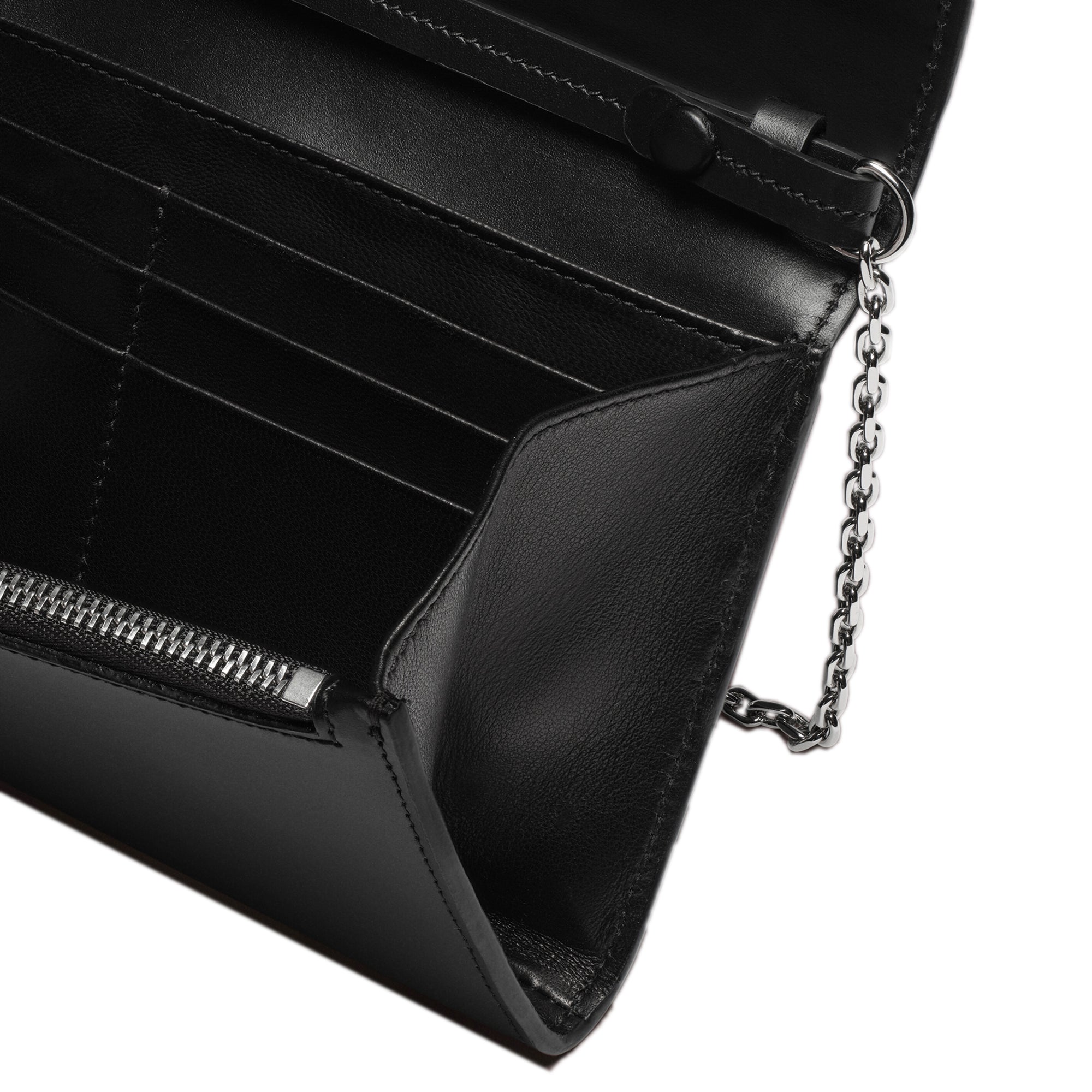 MAISON MARGIELA - Leather Wallet On Chain