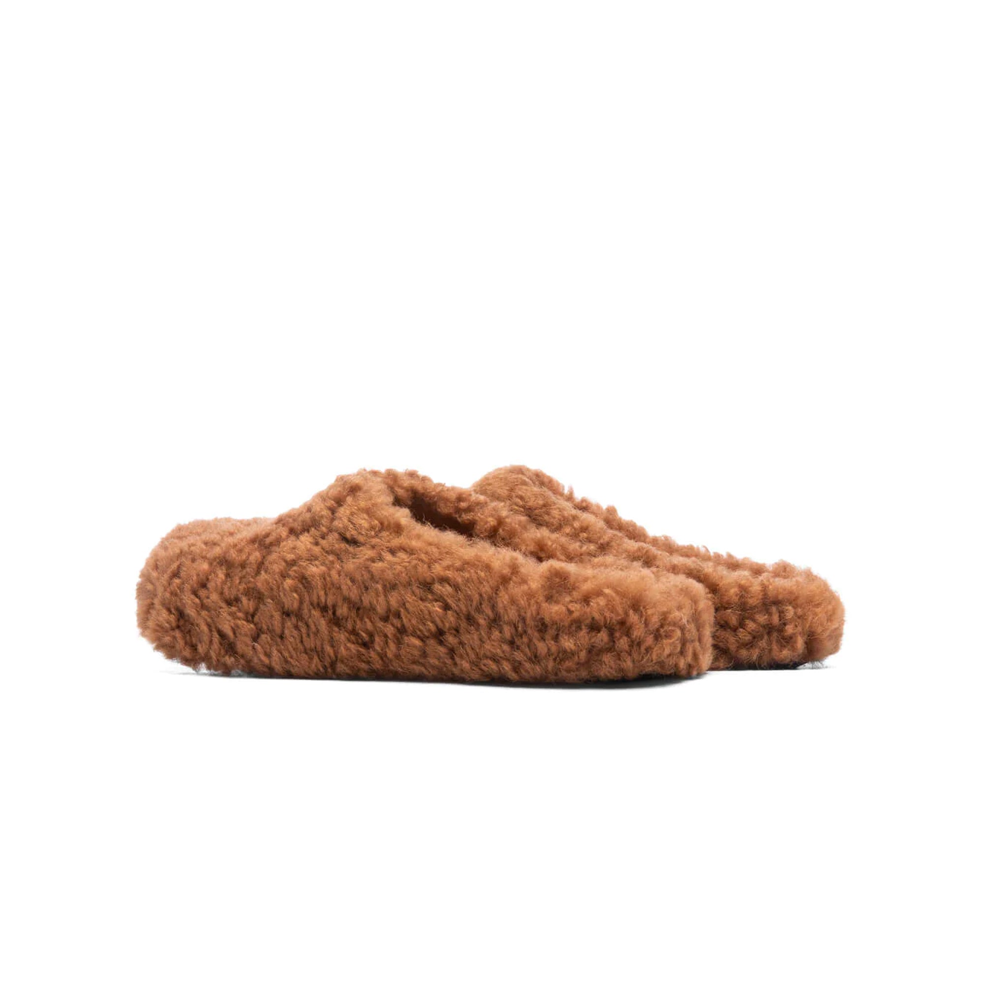 Marni Mens Shearling Fussbett Sabot Mule