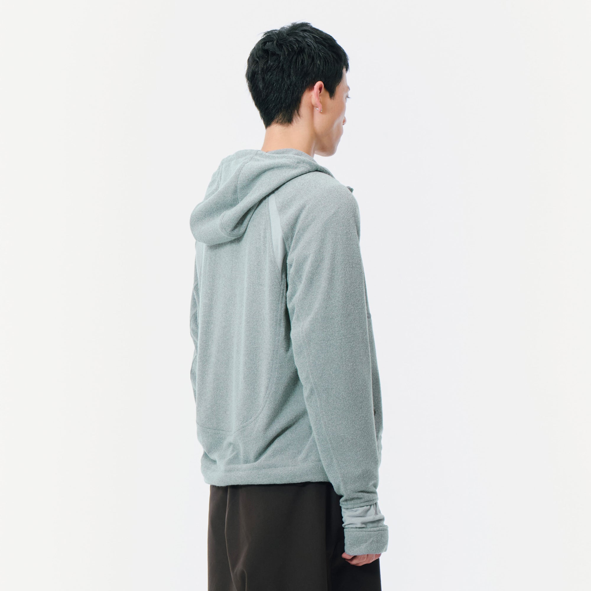 San San Gear Mens Kapas Knit Zip Up Hoodie