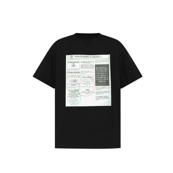 【Blue Bird】MM6 Maison Margiela Ｔシャツ MM⑥ Maison Margiela＞トパーズブルーTシャツ (SH0GC0041