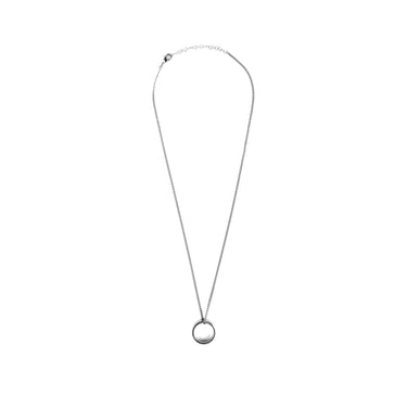 MM6 Maison Margiela Minimal Signature Pendant Ring Necklace