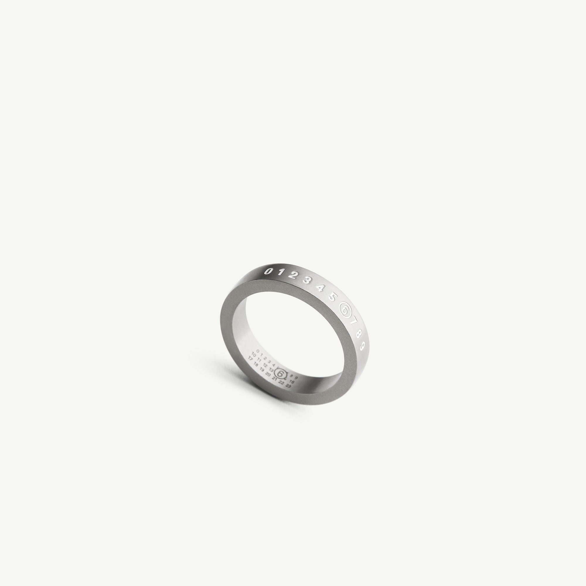 MM6 Maison Margiela Minimal Logo Ring