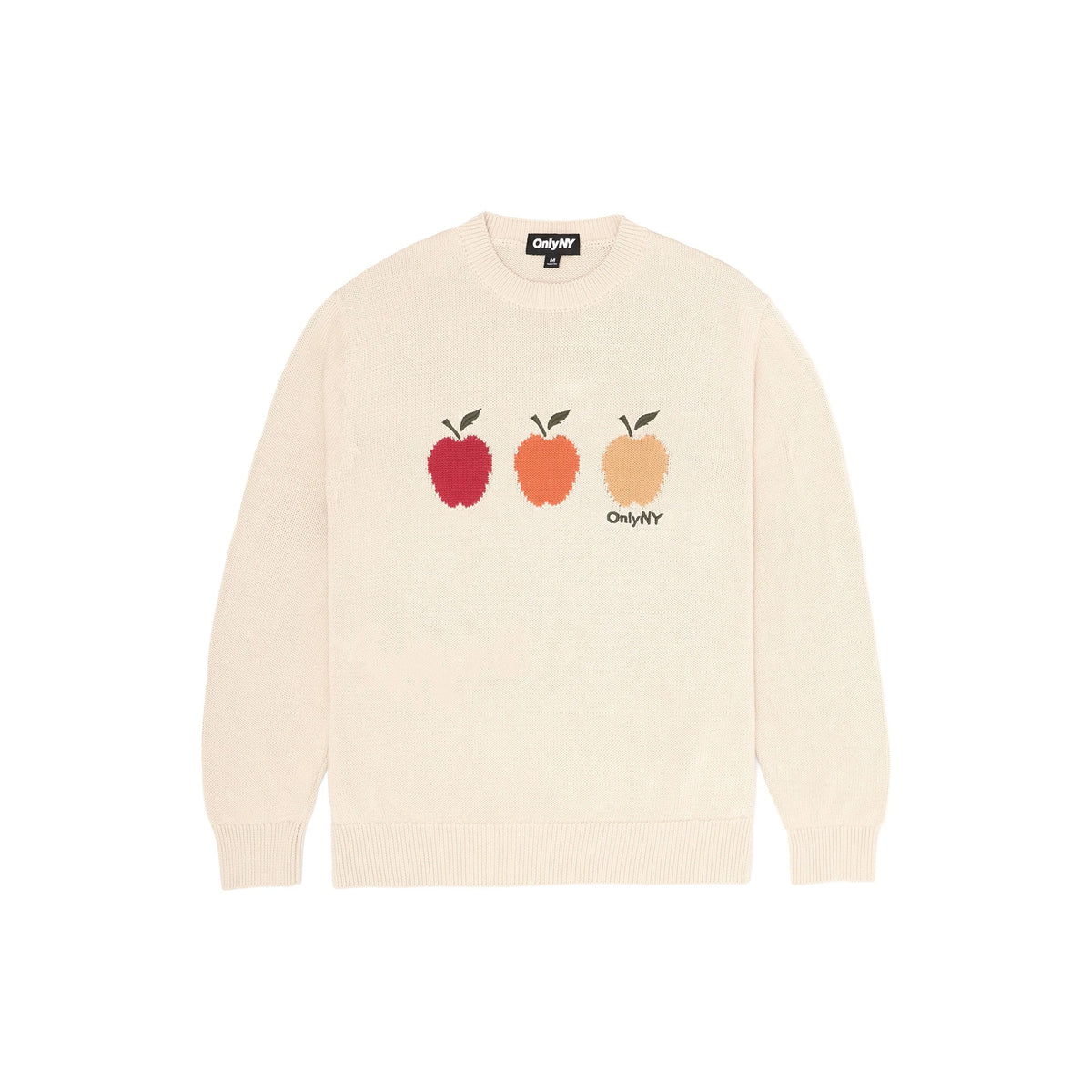 Only NY Mens Apple Crewneck Cotton Sweater – Extra Butter