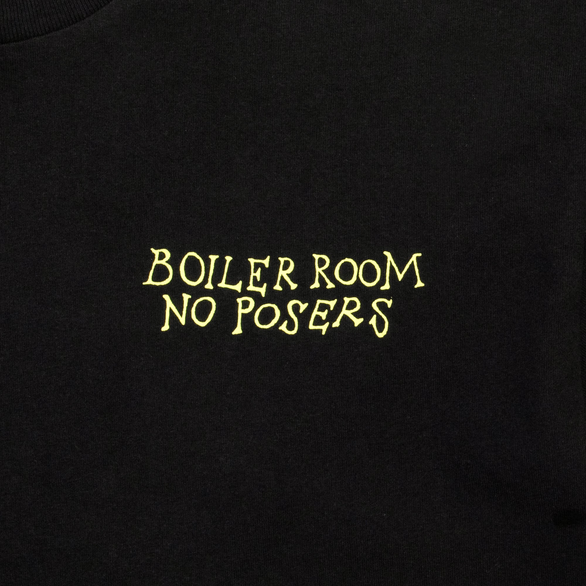 Boiler Room Mens No Posers Tee