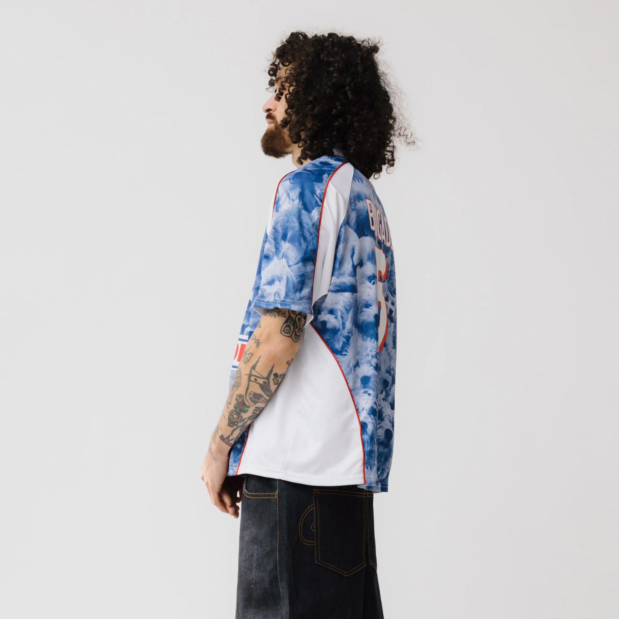 Brigade Mens Theo Soccer Jersey