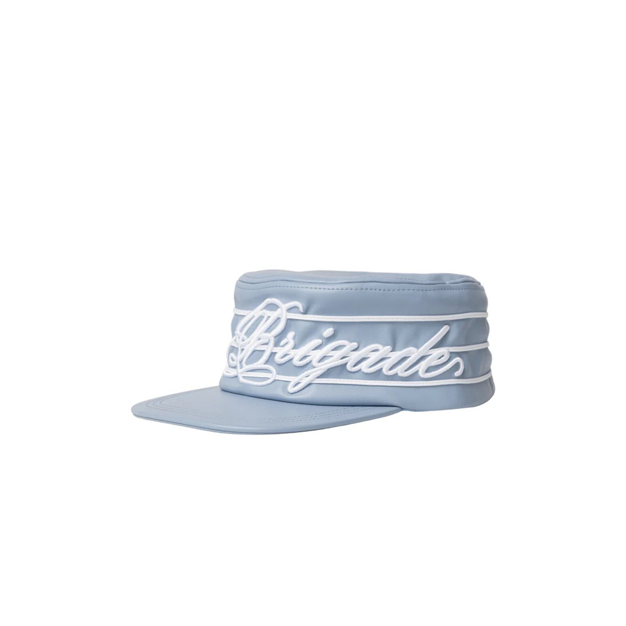 Brigade Leather Pillbox Hat