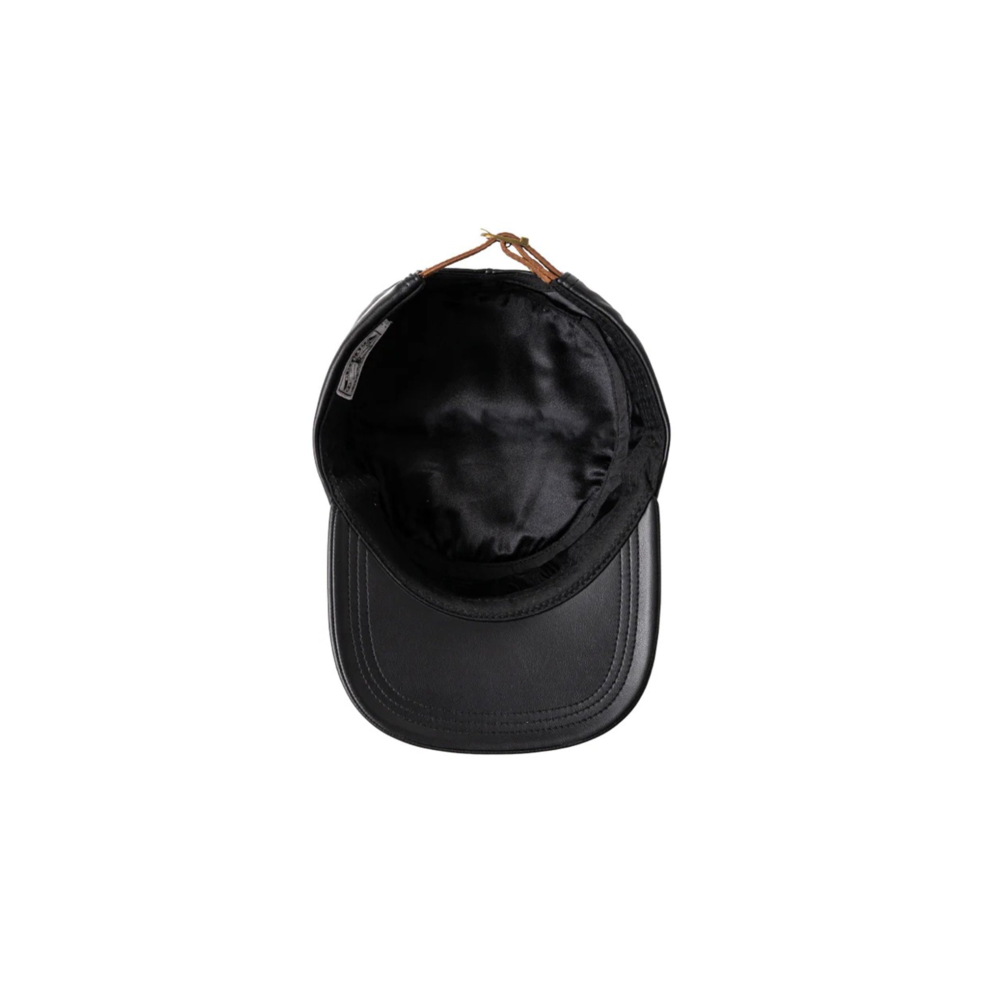 Brigade Leather Pillbox Hat