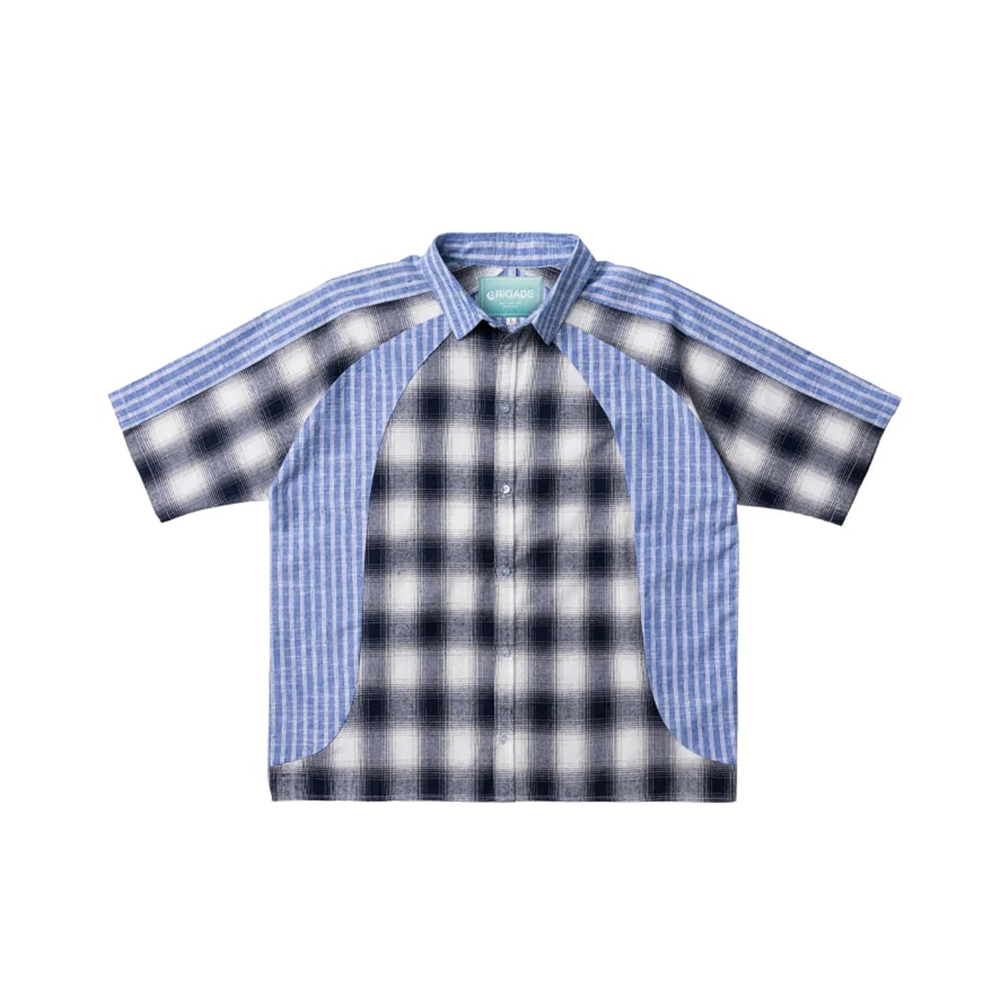 Brigade Mens Velodrome Short Sleeve Button Down Shirt card image