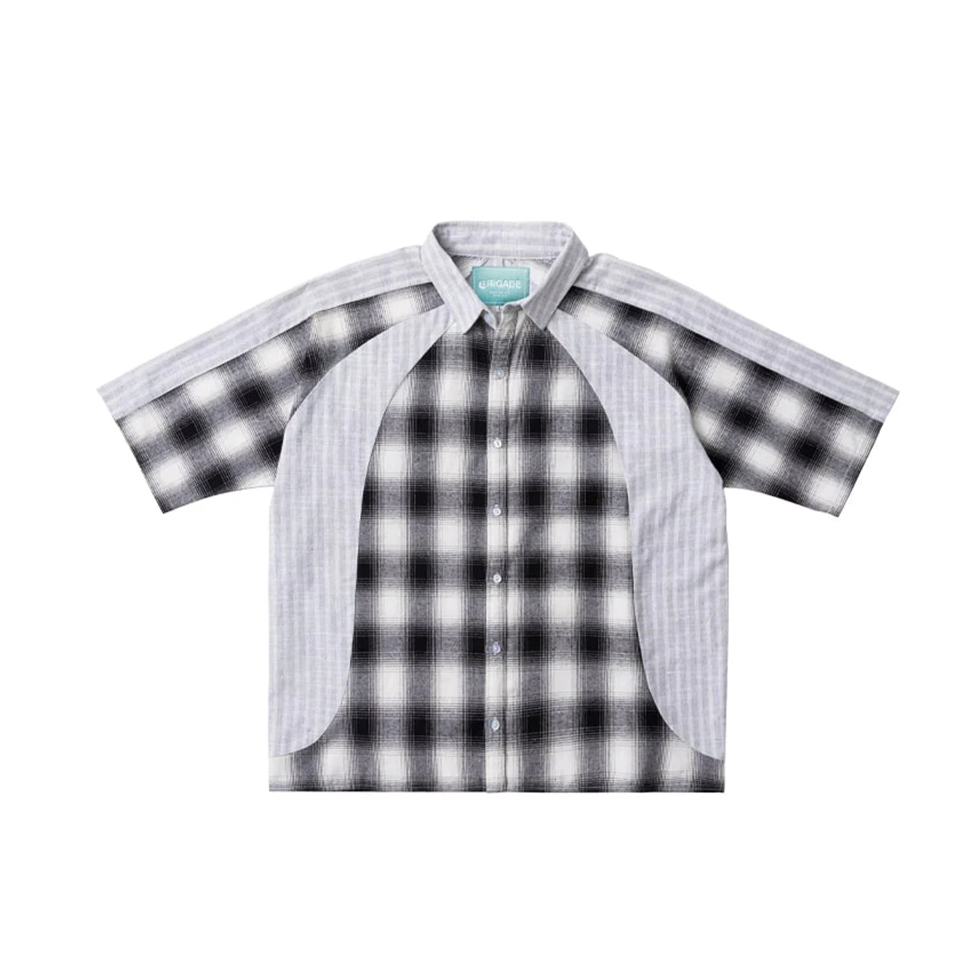 Brigade Mens Velodrome Short Sleeve Button Down Shirt card image