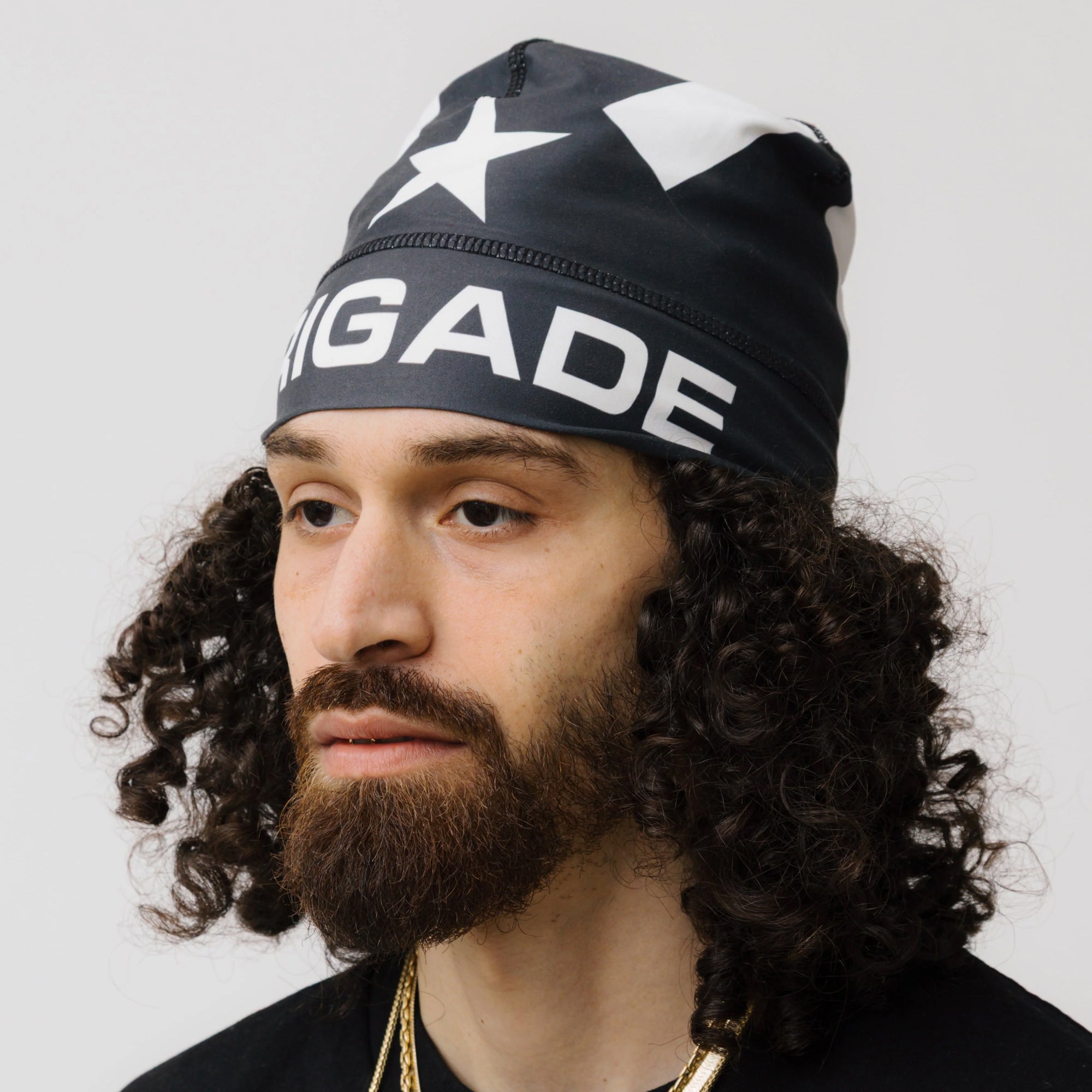 Brigade Mens Puerto Rico Skull Cap