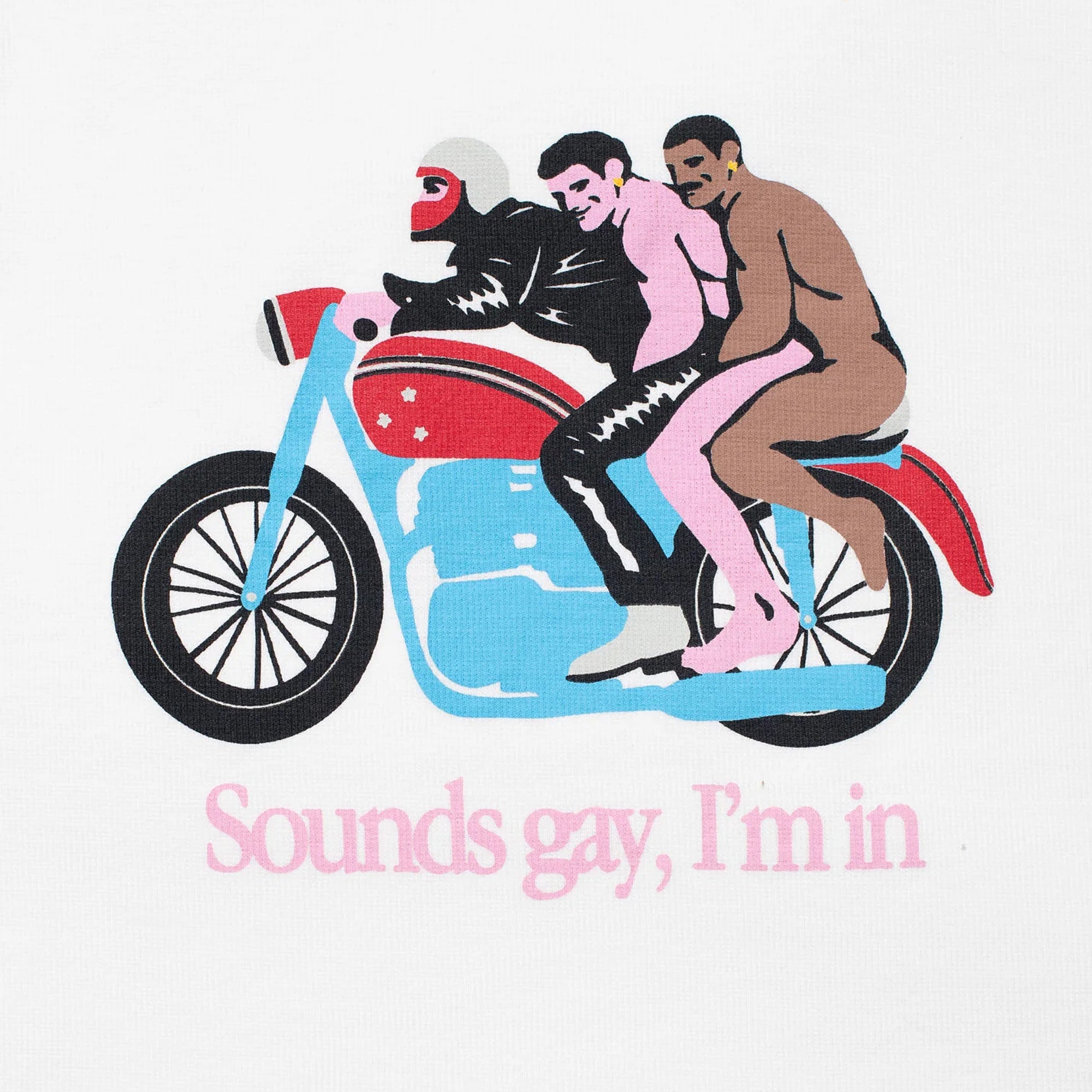 Carne Bollente Mens Sounds Gay We're In Tee