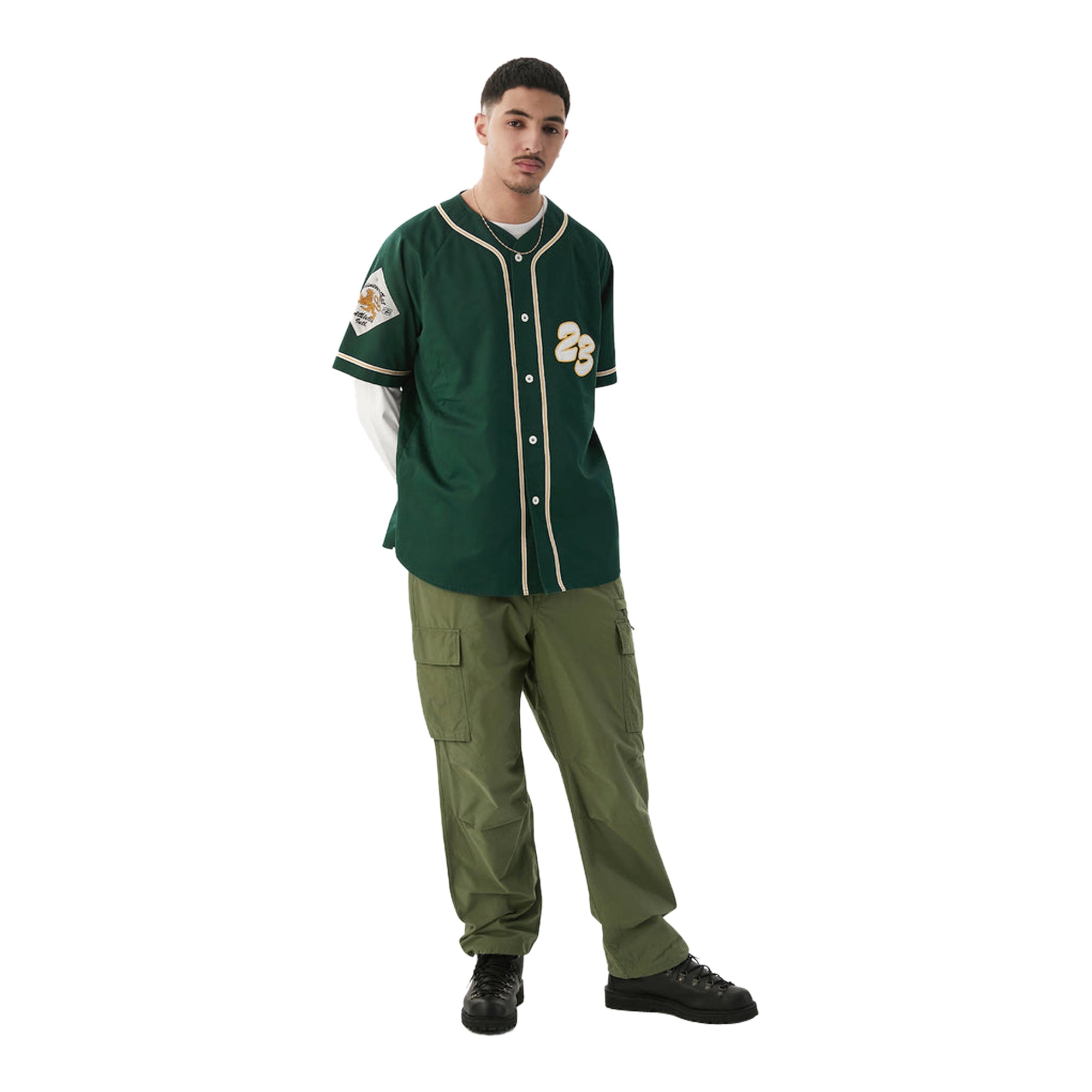 Thisisneverthat Mens Script Baseball Jersey