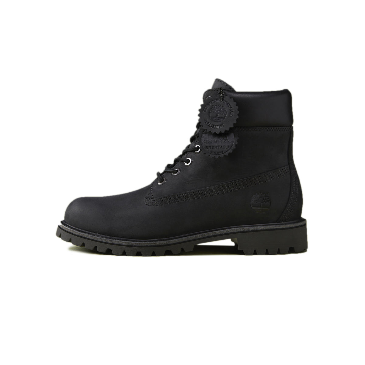 Timberland Boot Company Black Men\'s Leather Lace-Up Shoes. Size 10 RUNS LARGE Timberland Mens Authentic Hike Mid Lace Up Boot – Extra Butter main image 4