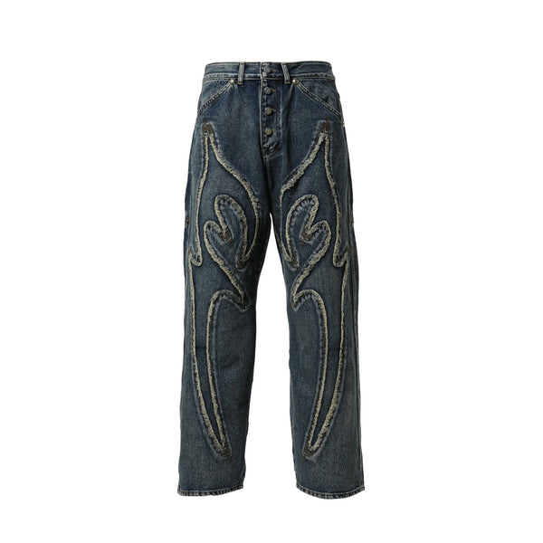 Thug Club Mens Tribal Denim Pants – Extra Butter Thug Club Mens Tribal Denim Pants – Extra Butter