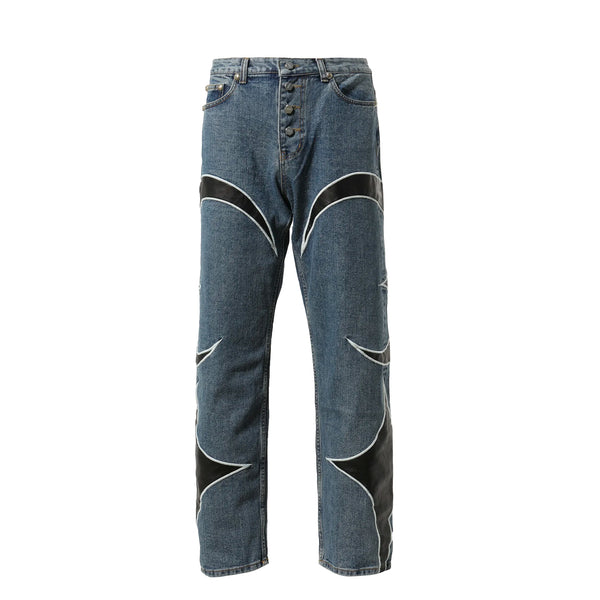 Thug Club Mens Leather Washing Denim Pants – Extra Butter