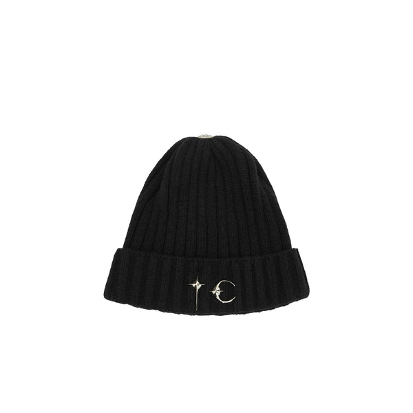 【未使用・タグ付】〈LANEUS〉BEANIE/ブラック TC24AC1602-BLK-1_grande.jpg?v=