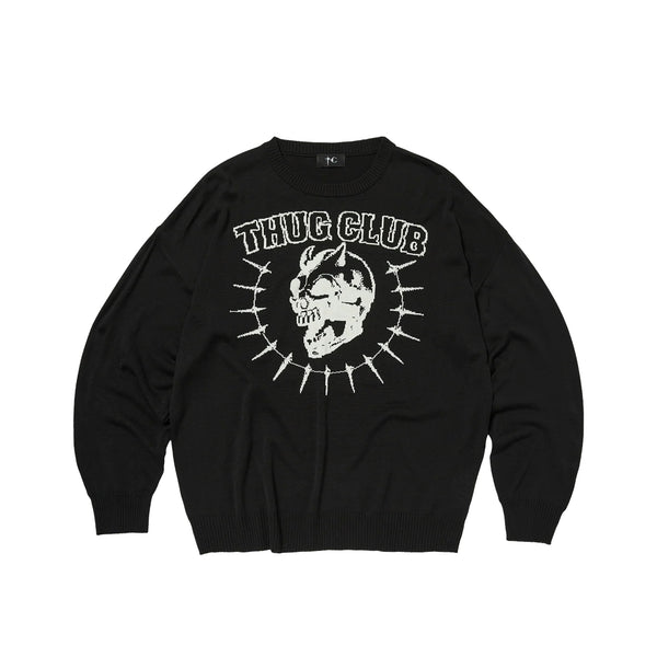 Thug Club Mens Black Sweatshirt – Extra Butter