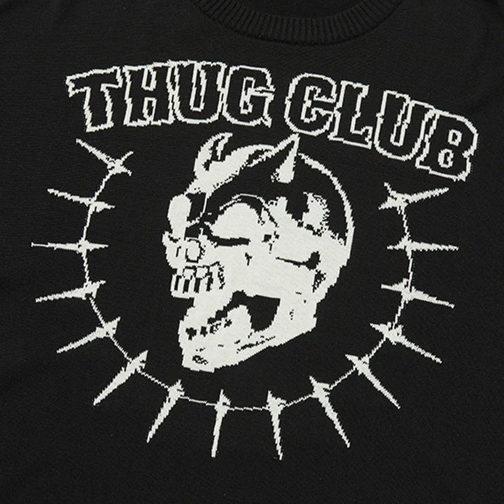 Thug Club Mens Black Sweatshirt