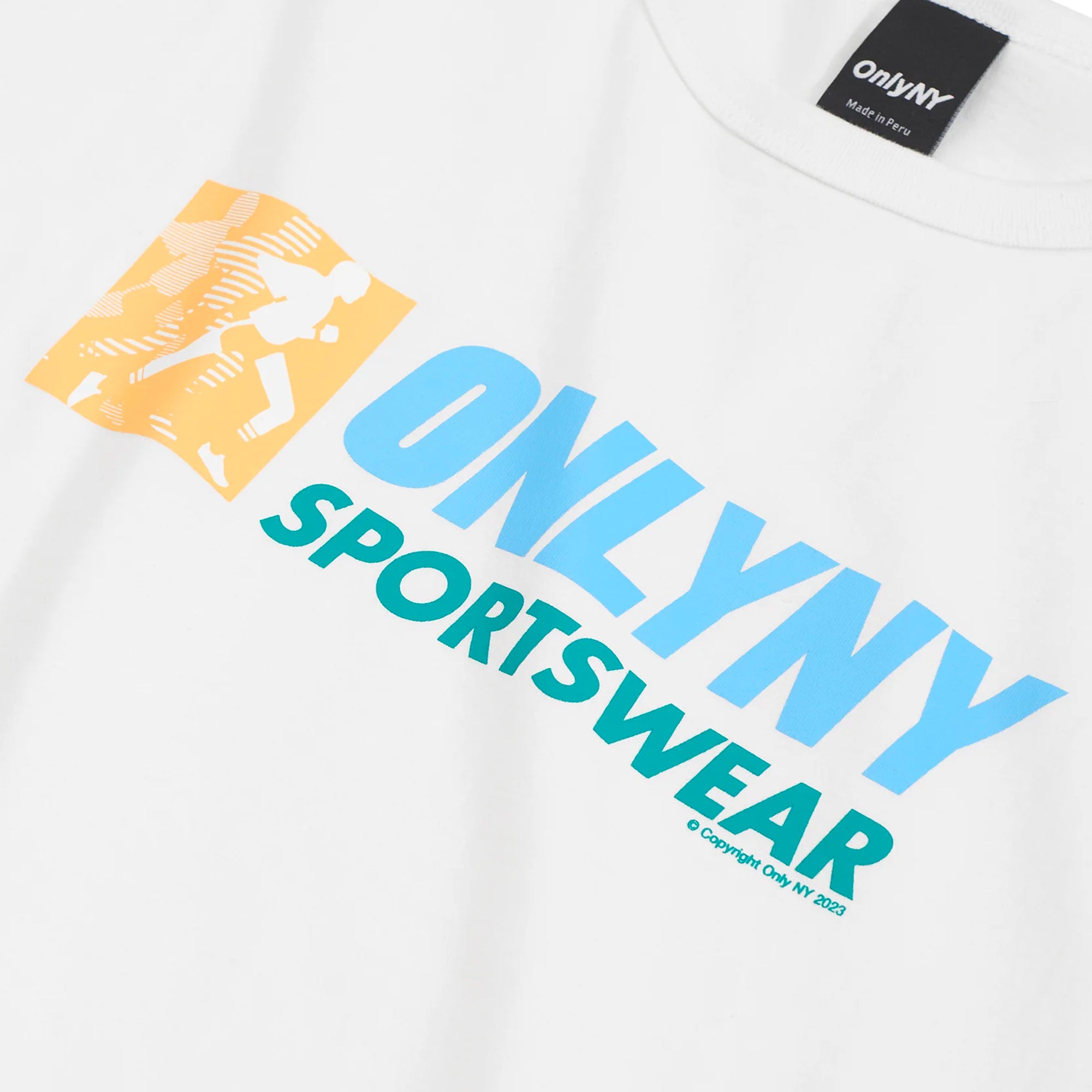 Only NY Medley Crop SS Tee